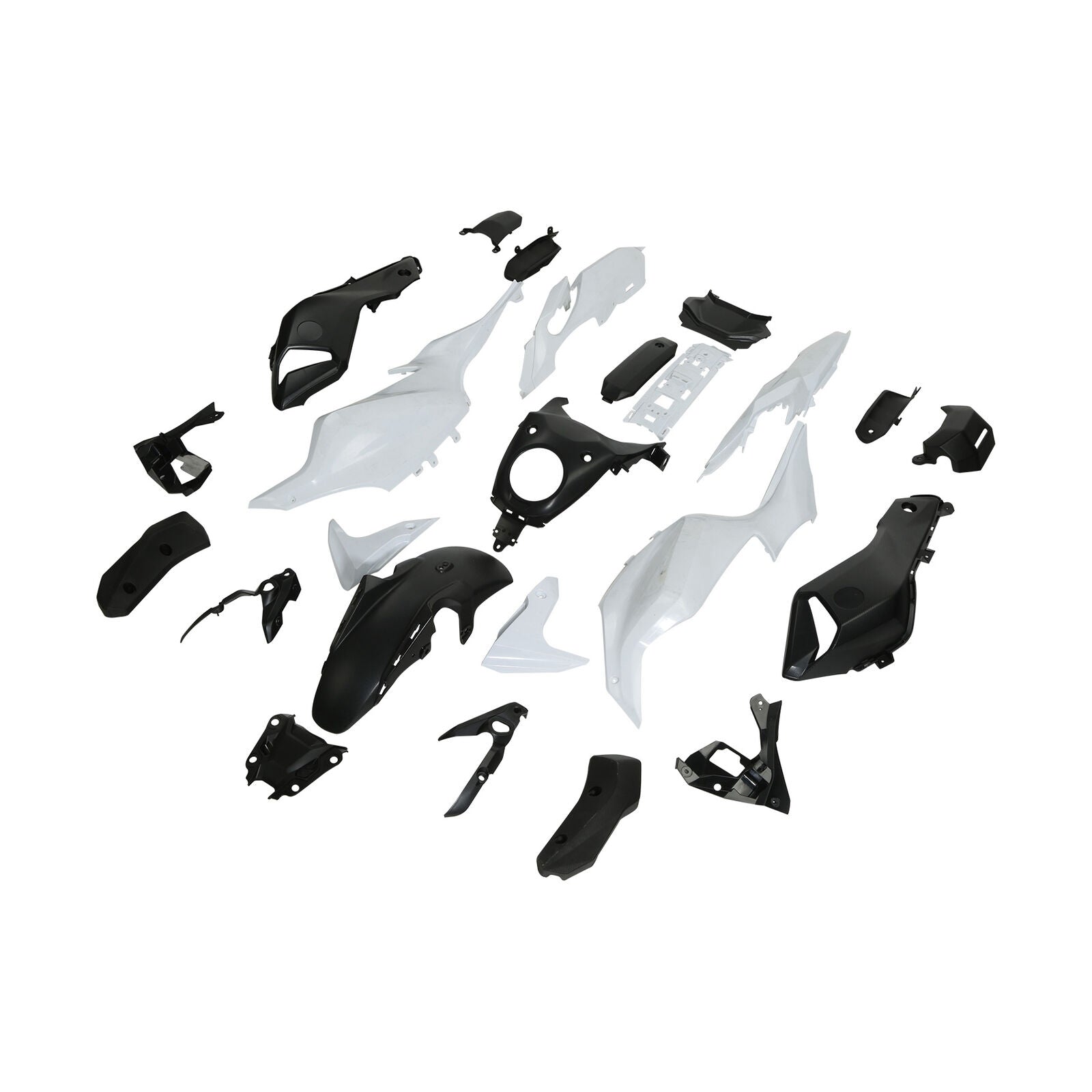 Amotopart ヤマハ MT07 2012-2017 未塗装フェアリングキット