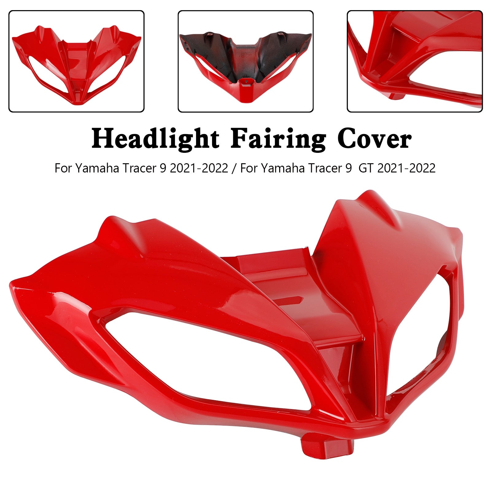 Headlight Fairing Stay Beak Nose Cone For Yamaha Tracer 9 GT 2021-2022