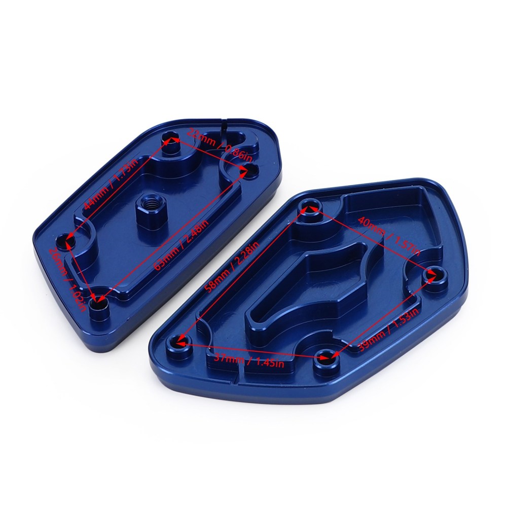 Voorrem- en koppelingsreservoirkap voor BMW K1600 B/GT/GTL 16-21 R NINE T 13-17