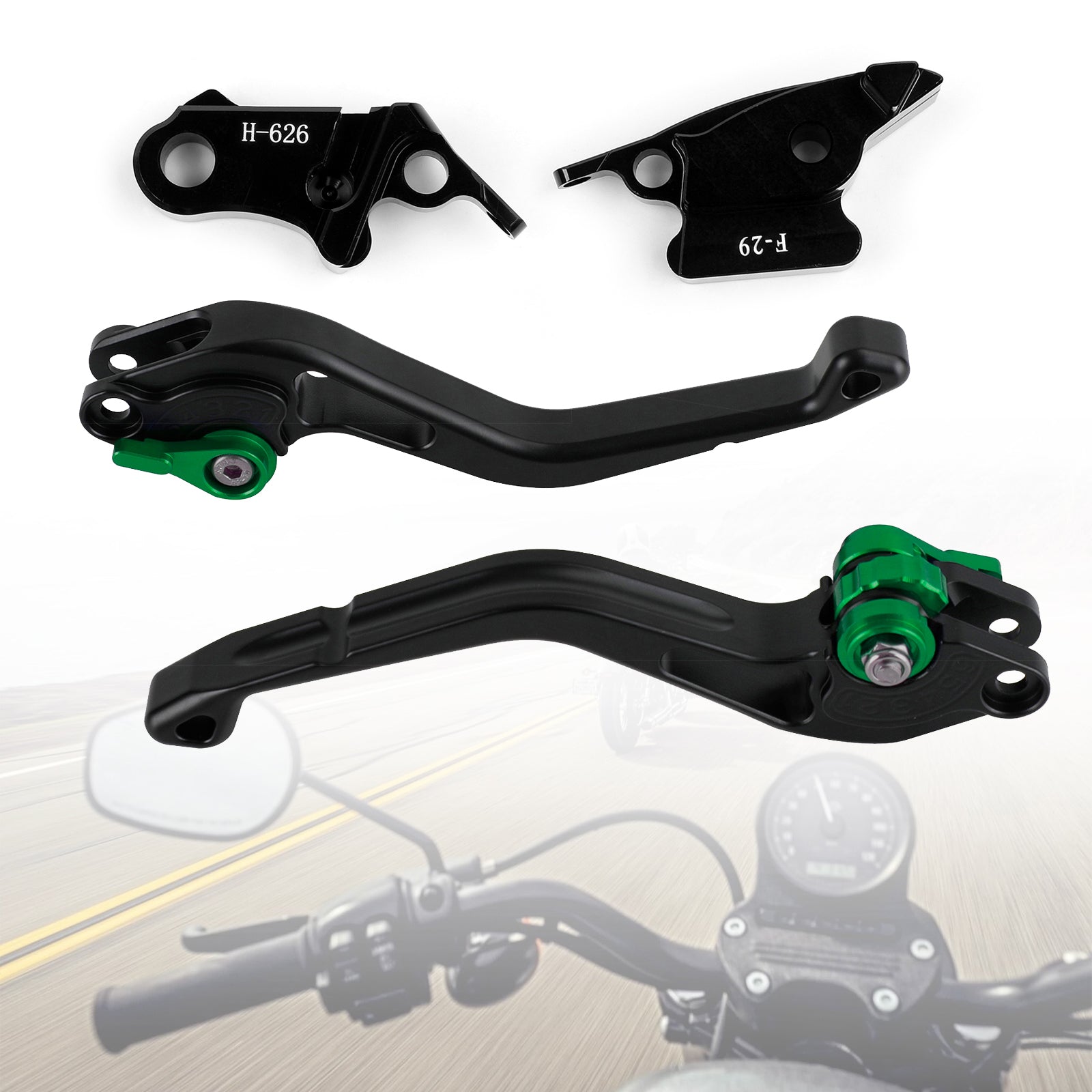 NUOVA leva freno frizione corta adatta per Honda CBR929RR 2000-2001