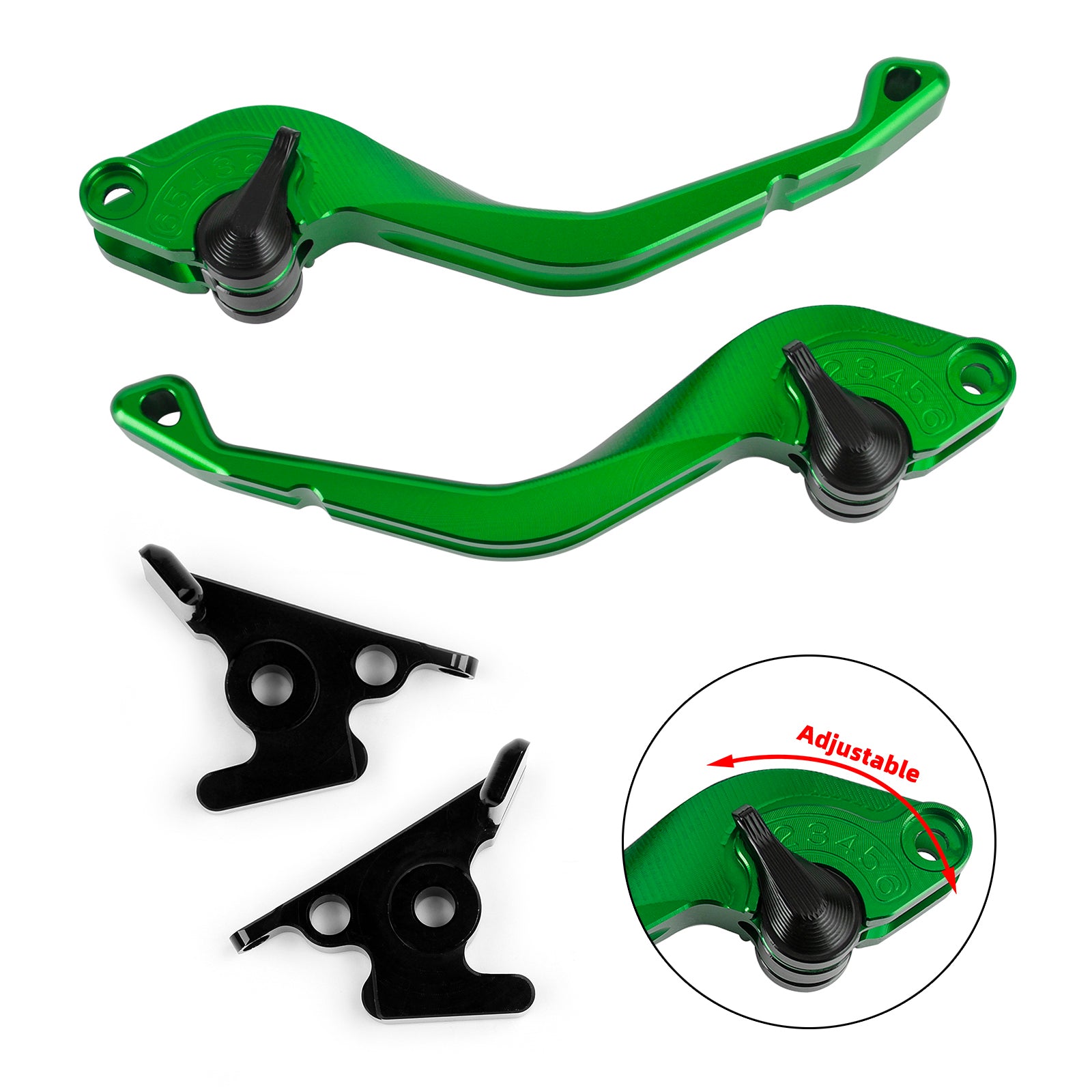 CNC Short Clutch Brake Lever Fit til Moto Guzzi MGX 21 Audace Eldorado