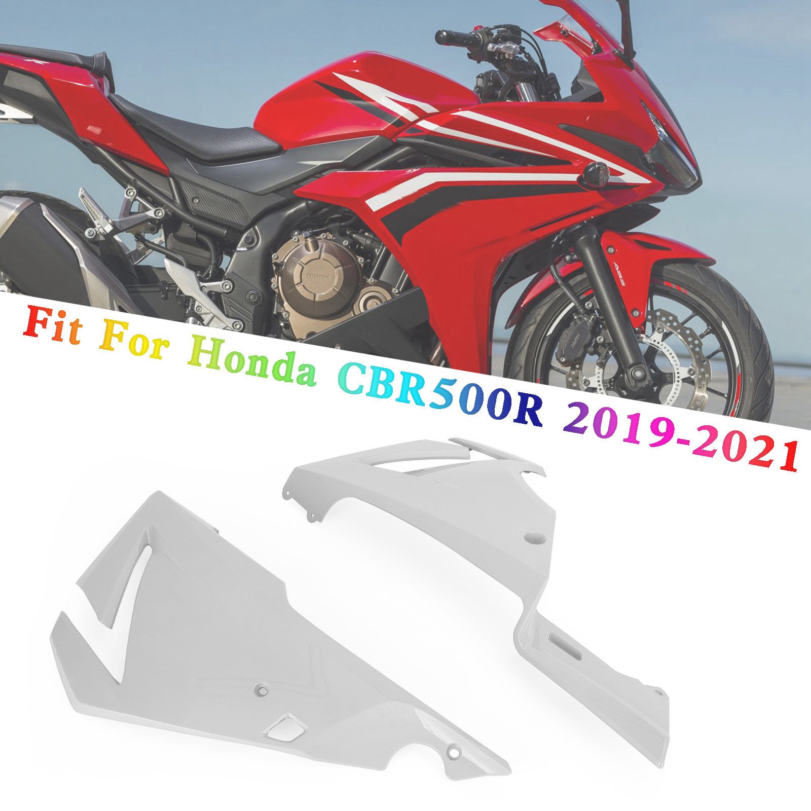 Side frame Panel Cover Fairing Cowl for Honda CBR500R 2019-2021 Generic
