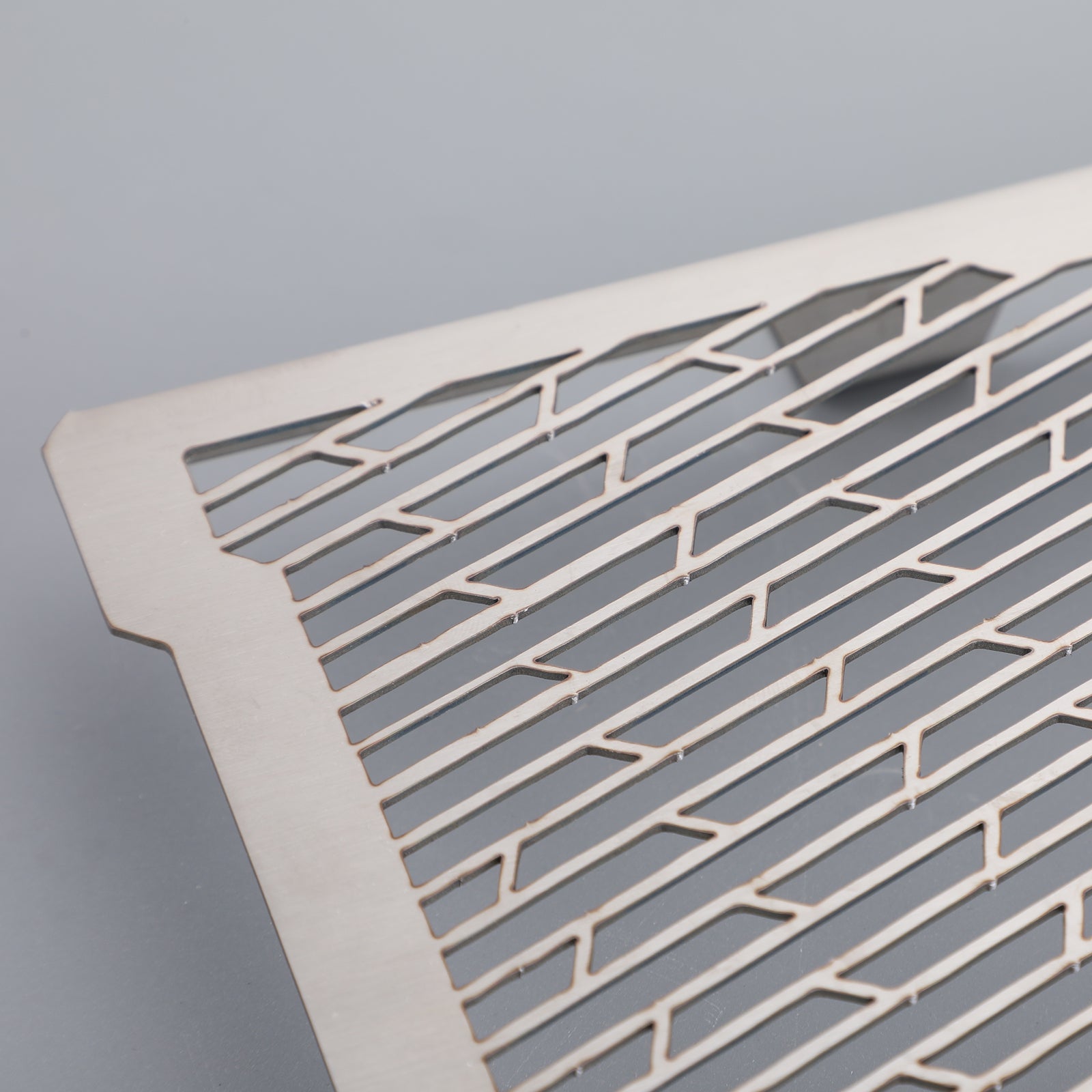 Silver Radiator Grill Guard Protector for Kawasaki ER-6F / ER-6N 2012-2016