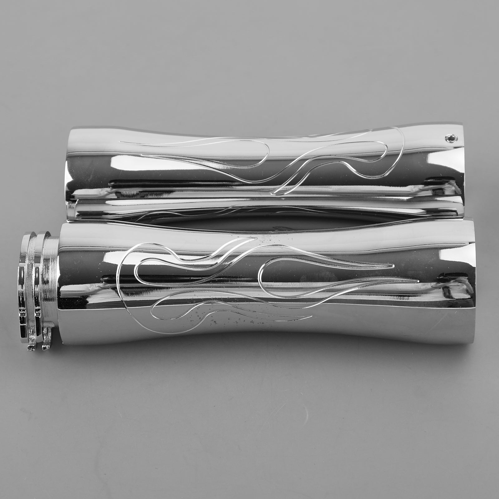 Puños aptos para Yamaha Road Star 1600/1700 Flame 2 - Cromo