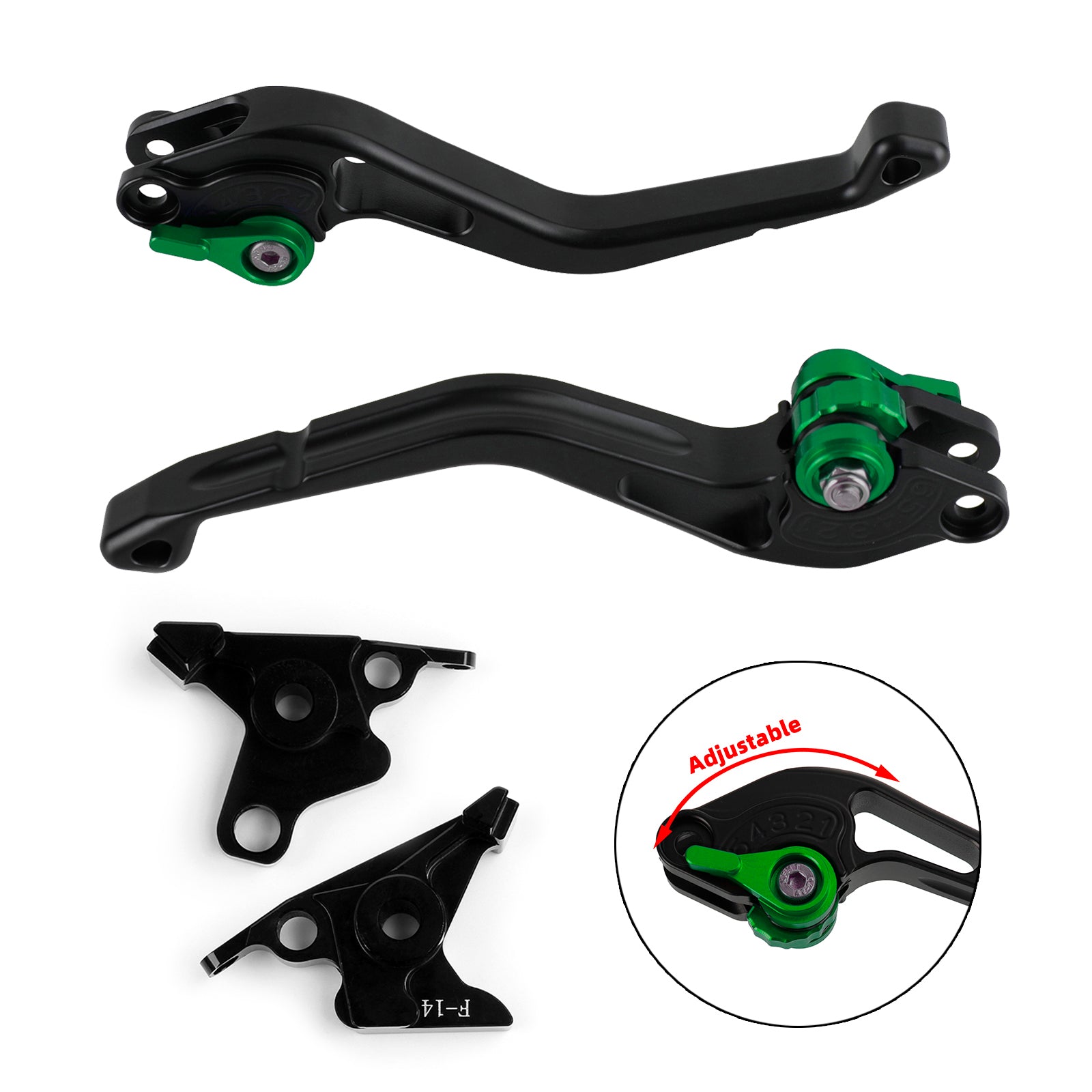 NEW Short Clutch Brake Lever fit for Kawasaki ZRX1100 ZZR1200 ZX7R ZG1000