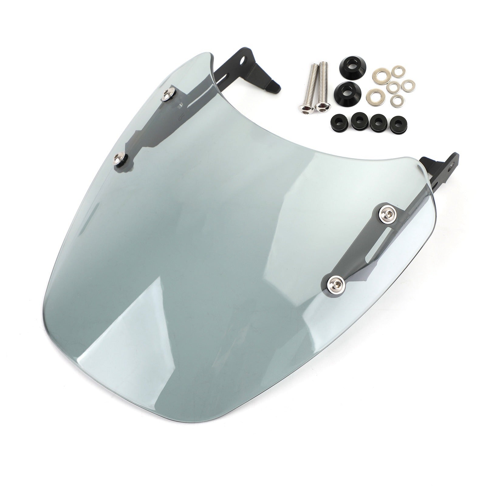 2019-2021 Triumph Scrambler 1200 motorfiets voorruitenscherm grijs generiek