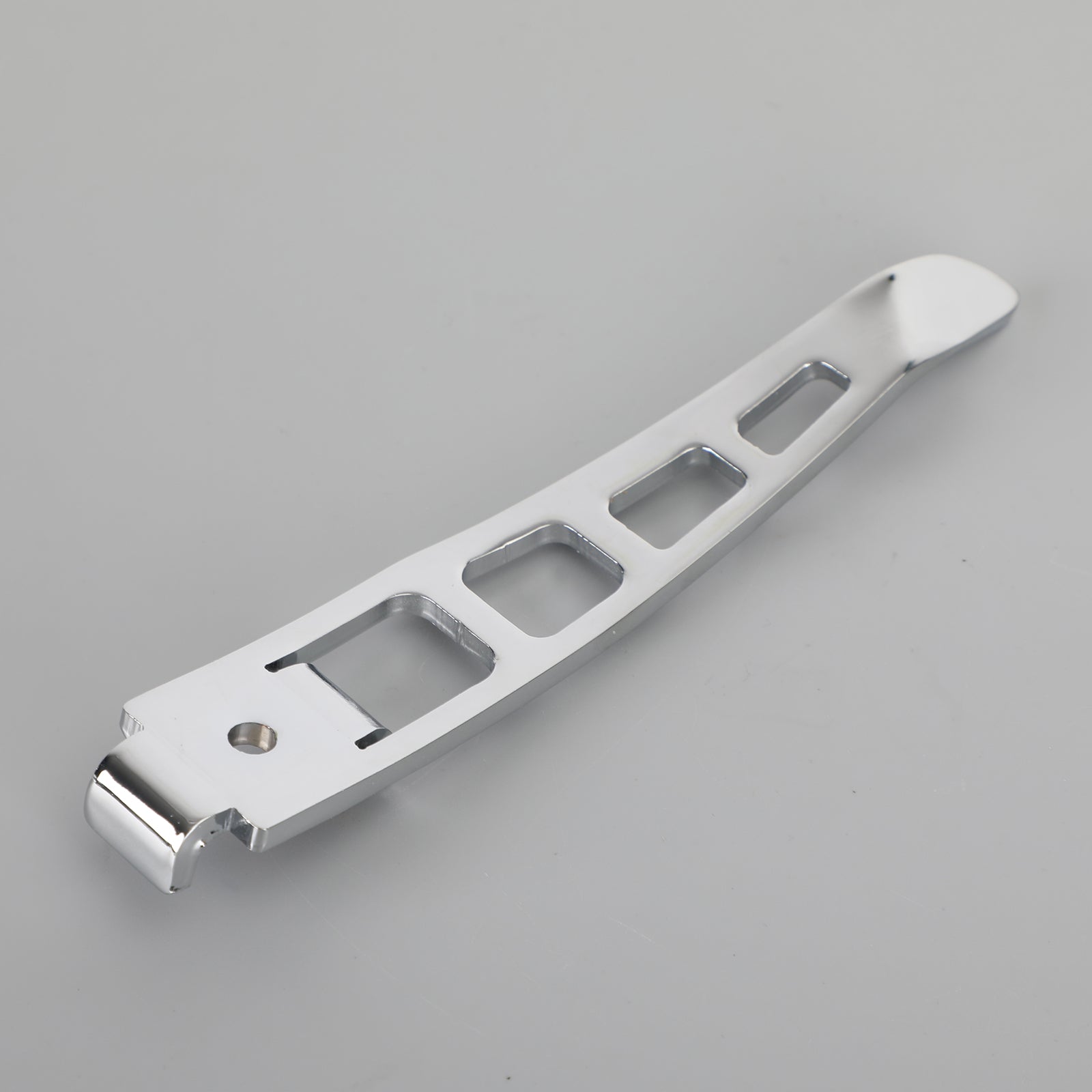 Motorcykel Chrome Stand Kickstand Extension Foot Pedal för Harley Dyna 93-17 Generic