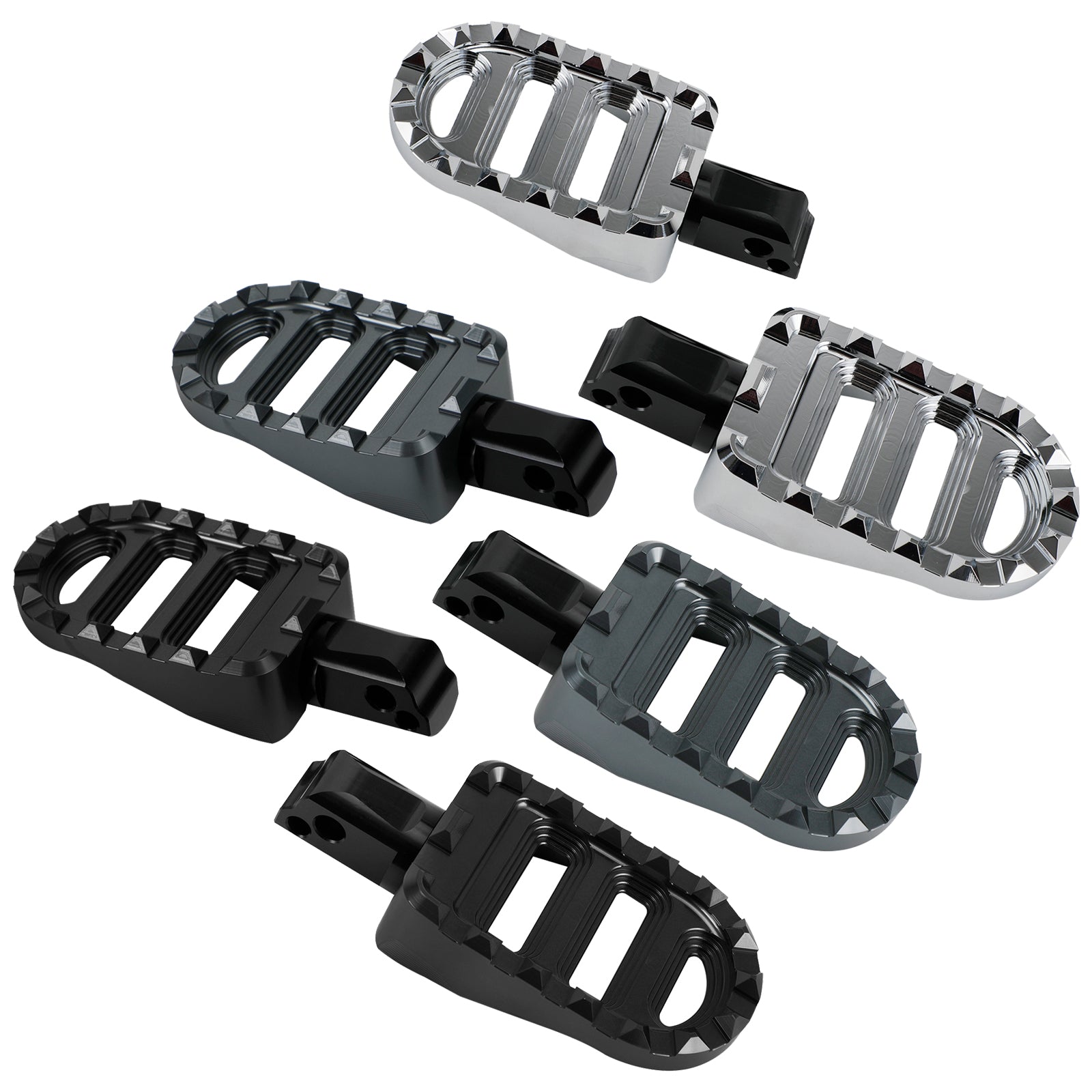 Rear Footrests Foot Peg fit for Sportster S Breakout Lower Rider Softail Slim