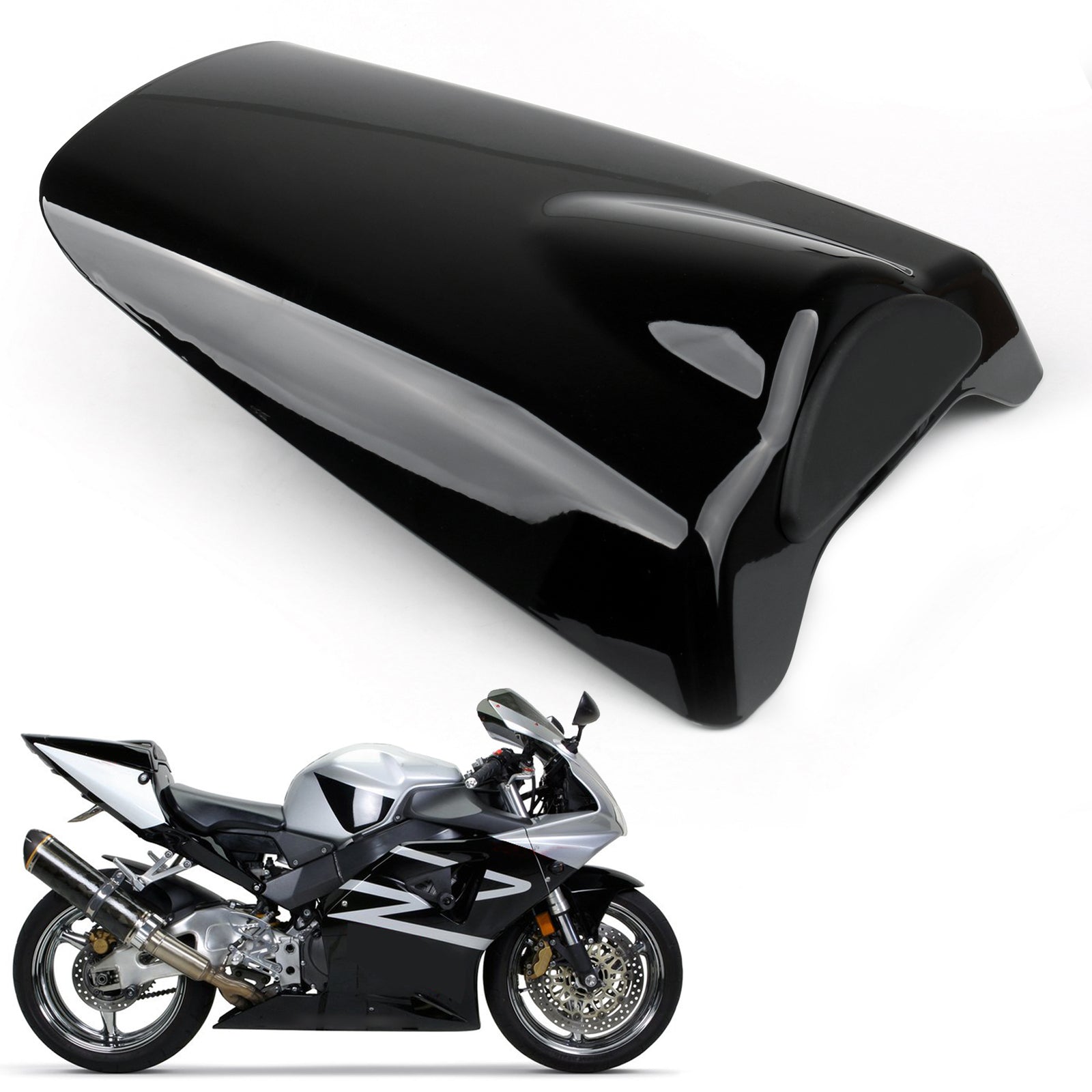 2002-2003 Honda CBR954RR Rear Seat Cover Cowl Black