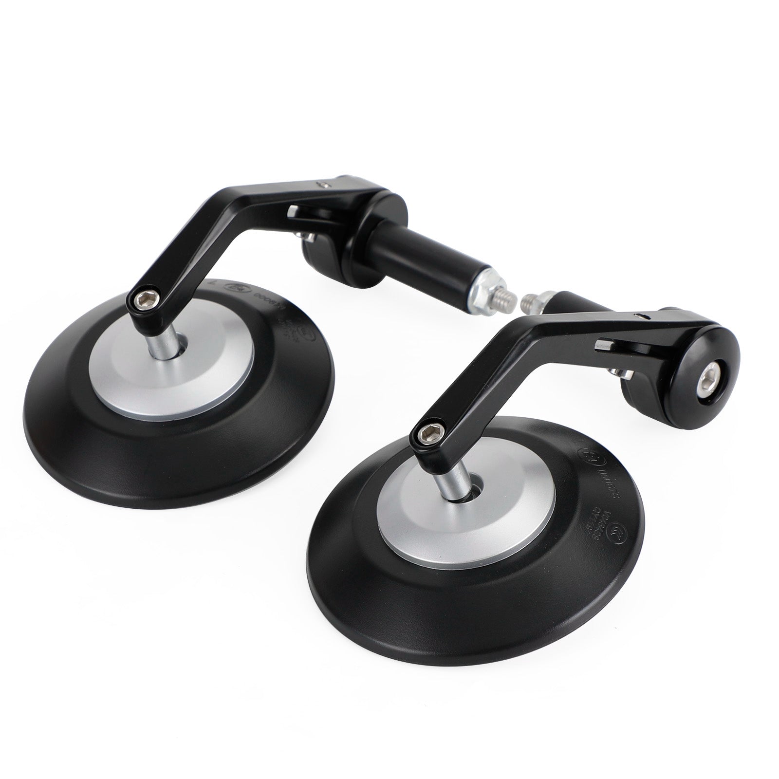 4" Lusterka na kierownicę okrągłe do Ducati SCRAMBLER 400 800 1100 Cafe Racer