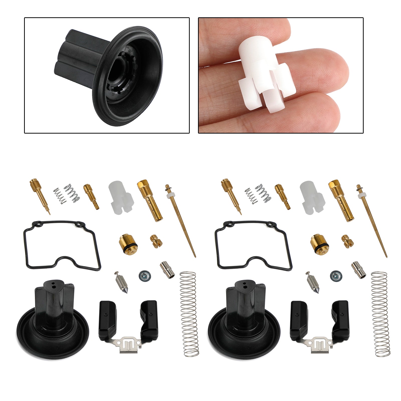 2X キャブレター再構築修理キット 250cc ATV ATV250 EN250 GP200 GP250 MV30 に適合