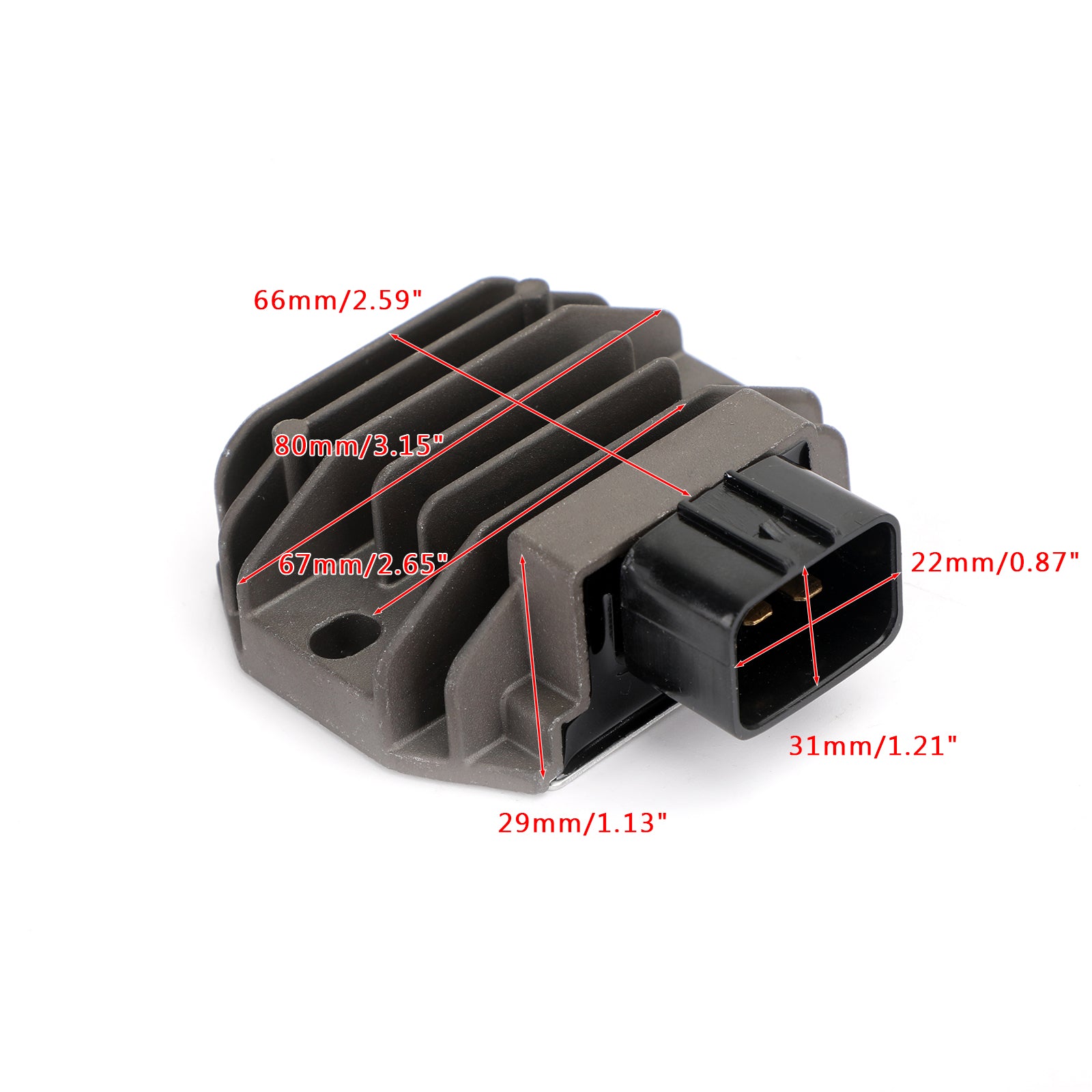 Regulator likriktare för Honda CRF250RL CRF300L CB300R CBF300N CBR1000SP 17-23