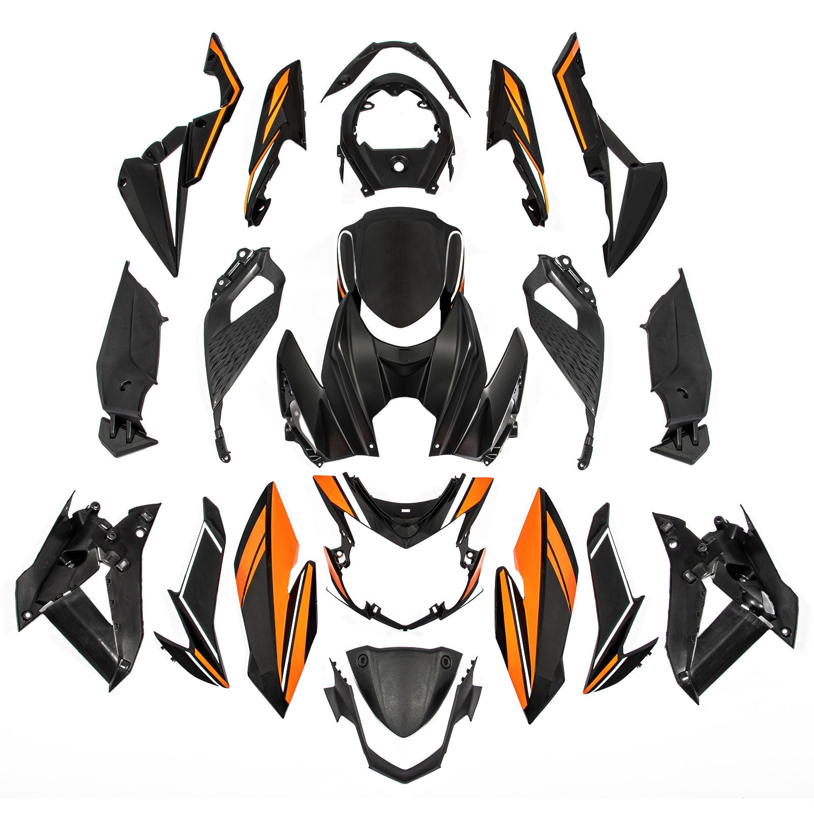 Amotopart (2017-2024) Suzuki GSXS 750 Bodywork Fairing Kit Colletion