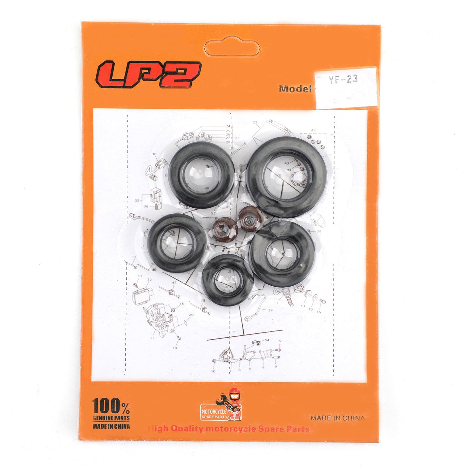 Engine Oil Seal Kit Set 7pcs Seals Fit for Honda XL125 XL 125 S 1979 - 1985
