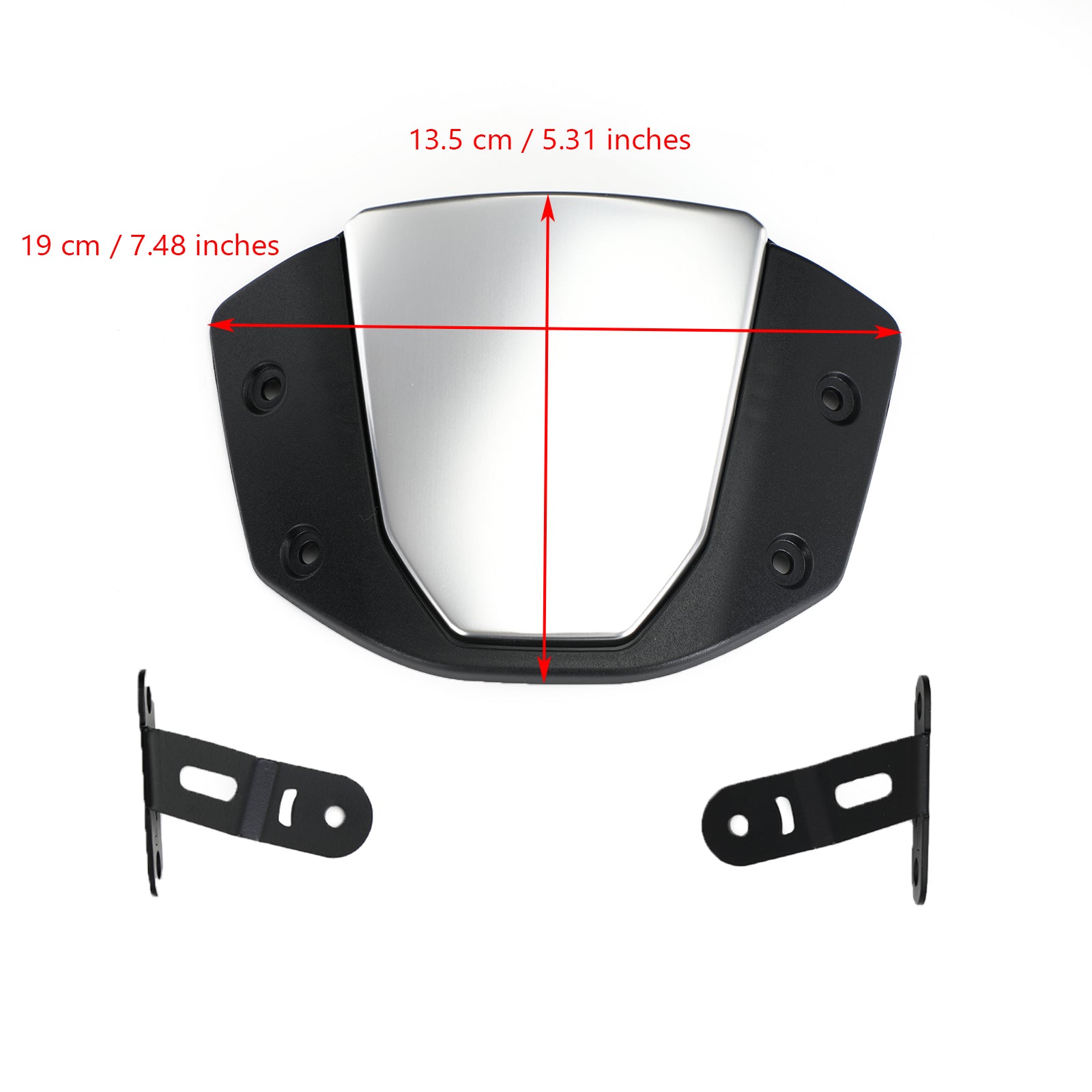 Protector de parabrisas para HONDA CB125R CB250R CB300R 2018-2021 genérico