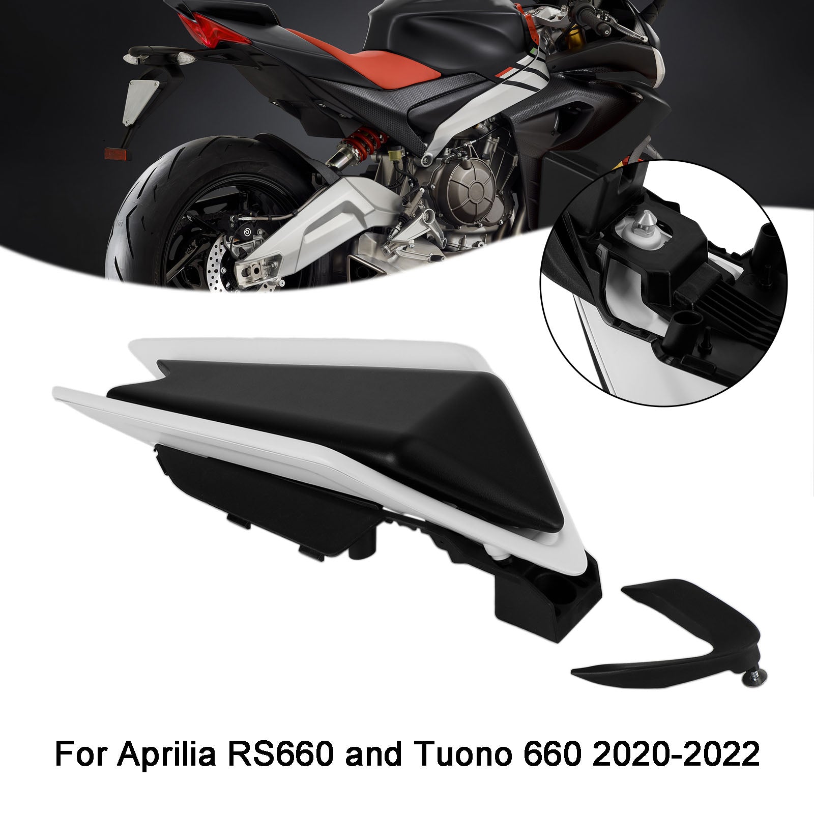 2020-2024 Aprilia RS660 RSV4 Tuono 660 Heckhaarverkleidungsabdeckung Generisch