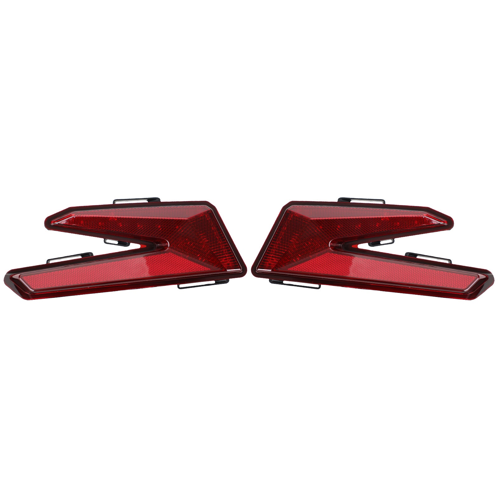 Left Right Red LED Brake Tail Lights For Can Am Maverick x3 TURBO 2017-2021 Generic