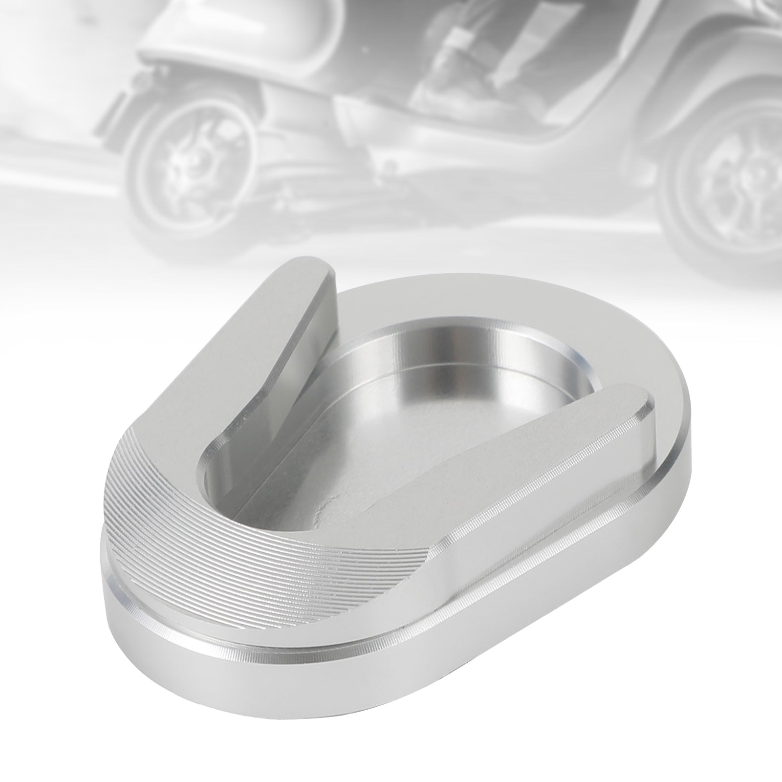 13-20 Vespa Sprint dan Primavera 150 Pata de cabra Almohadilla de extensión de caballete lateral