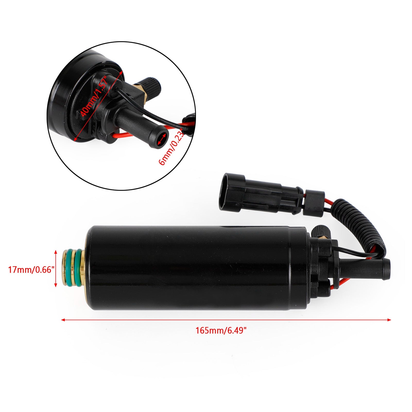 ELECTRIC FUEL PUMP For JOHNSON / EVINRUDE E-TEC 3.3L 3.4L 200-300 HP 5009118 Generic