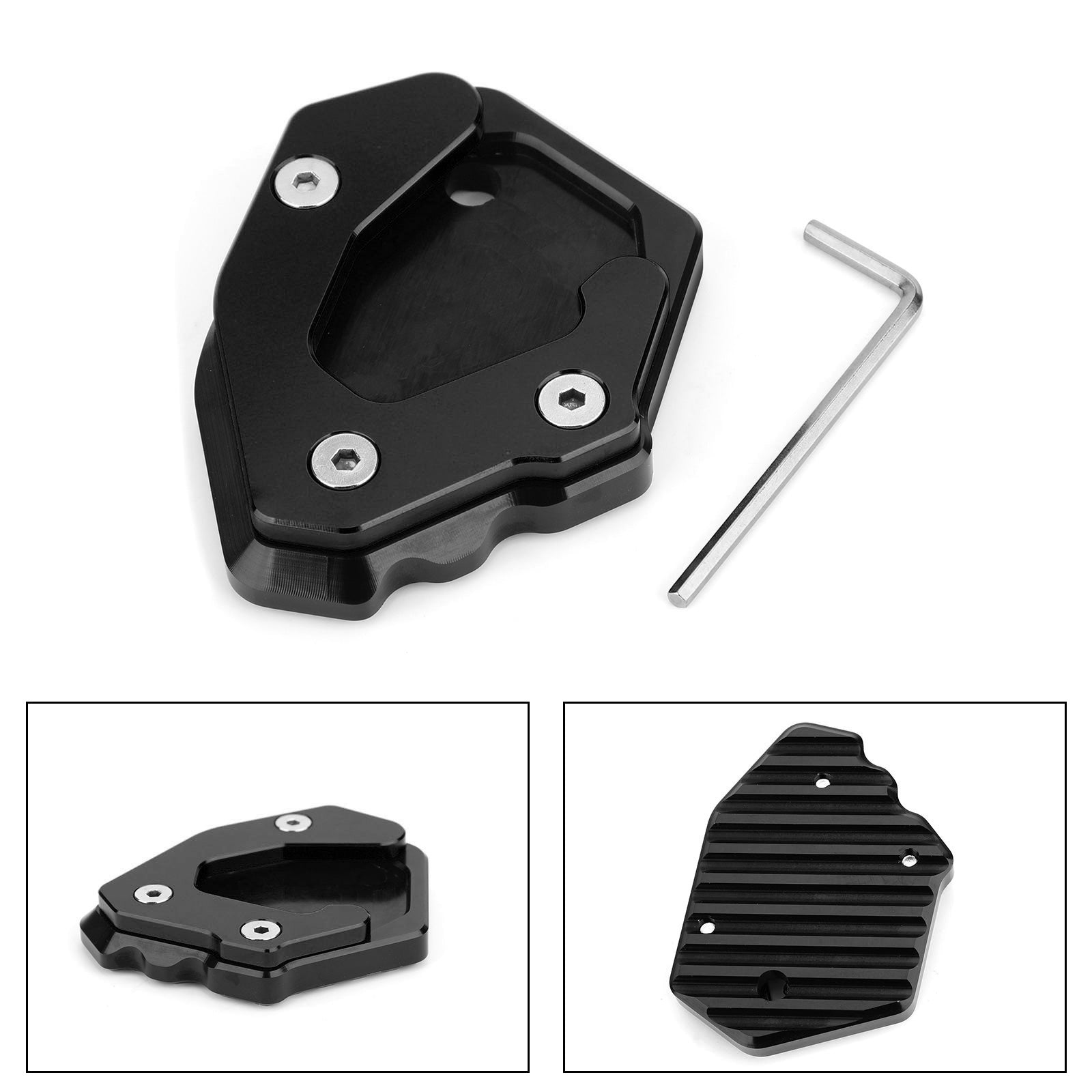 Standstand Side Stand Extension Plate voor Benelli Leoncino 500 BJ250 TNT25 BJ300 Titanium