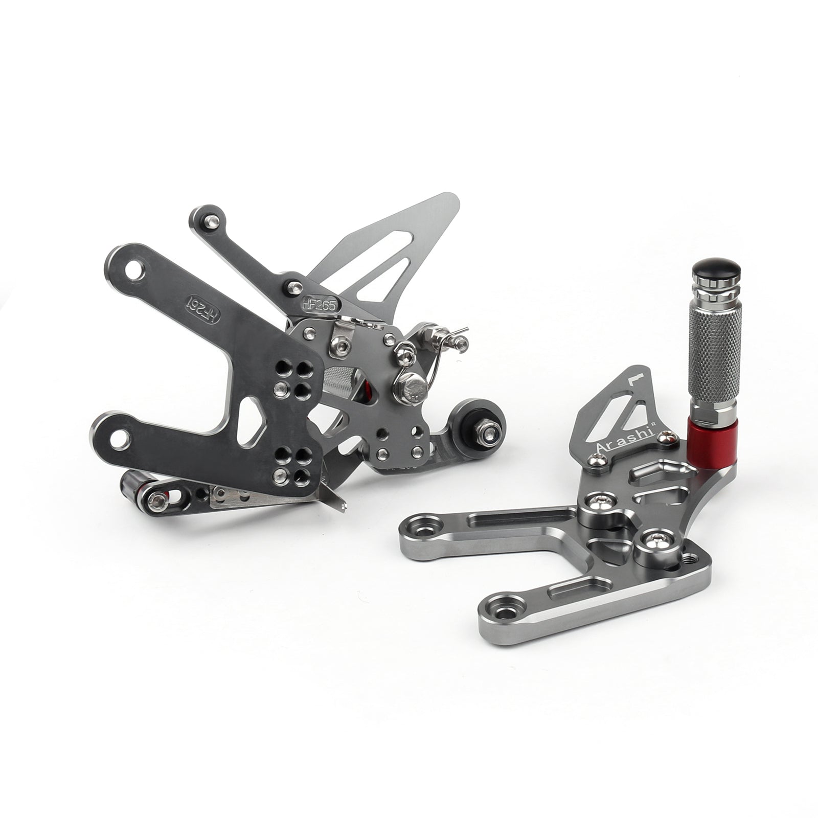 Pedane pedane posteriori regolabili per moto per Yamaha Yzf R6 2020