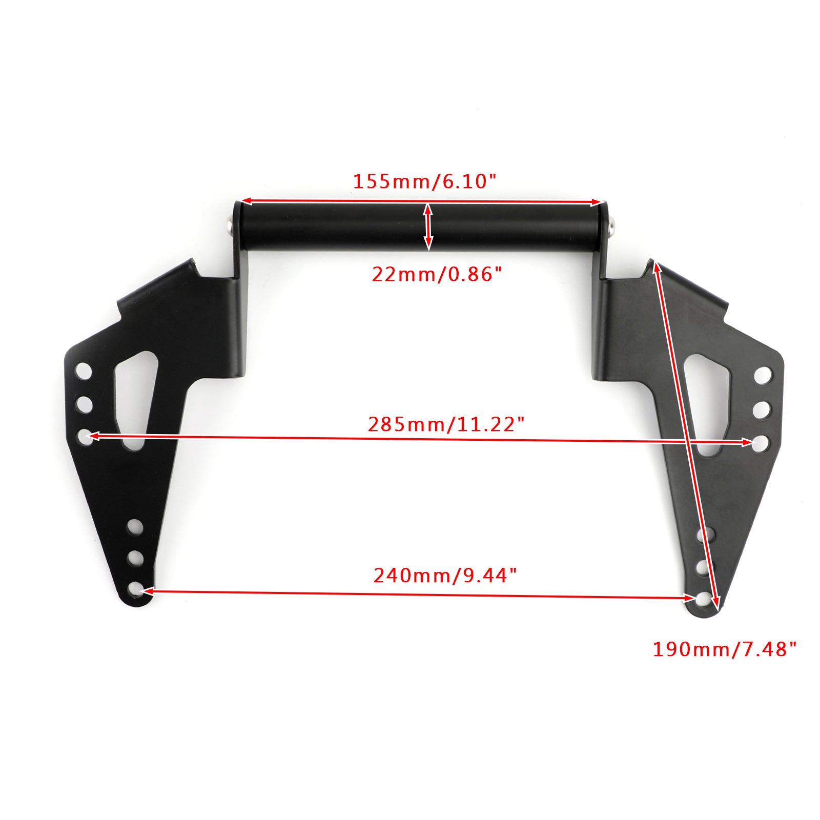 Suzuki Windshield Fixing Navigation Bracket GPS SmartPhone Holder Fit For V-Strom DL650 / XT 2017 2018 2019
