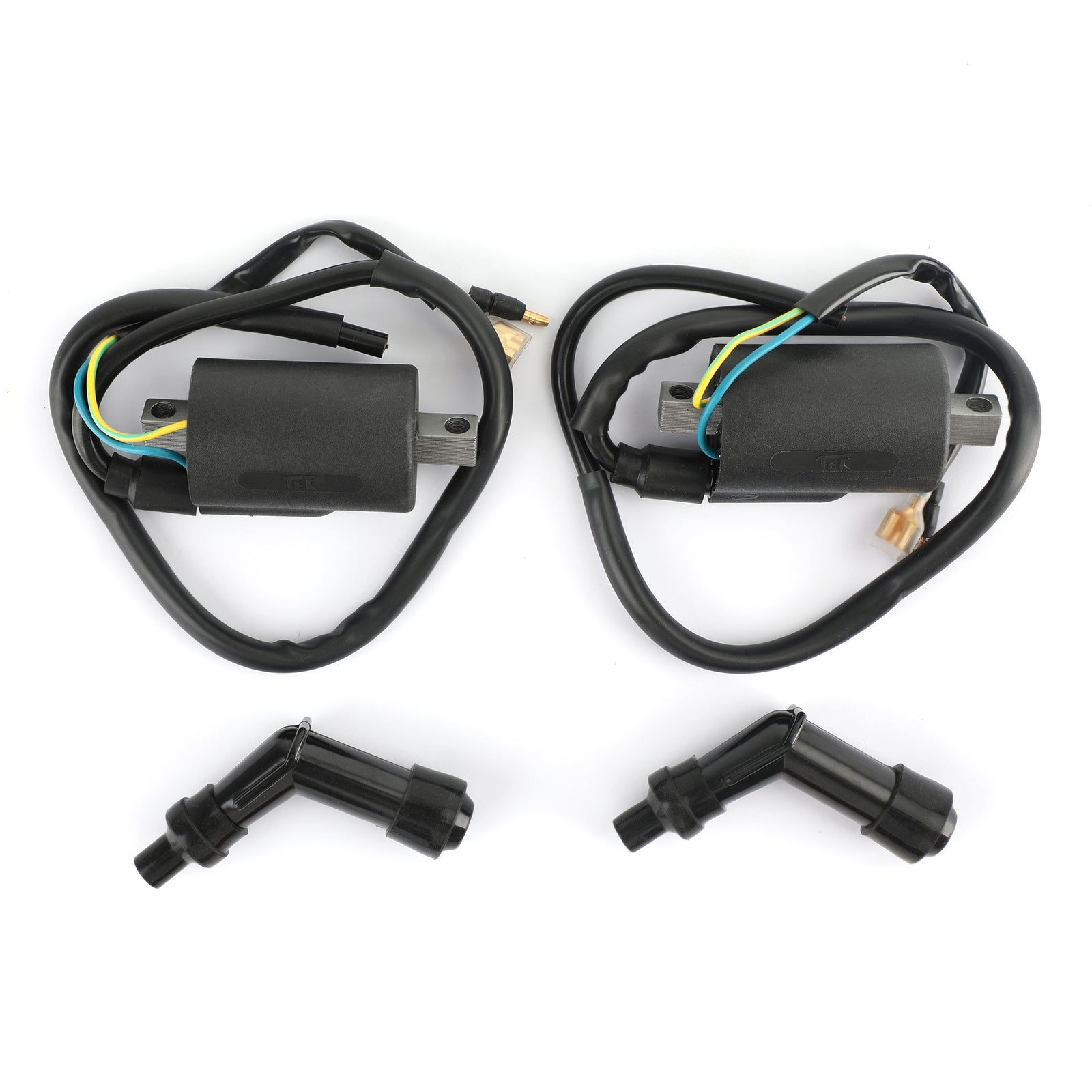 Zündspule+Zündkerzenkappen für Honda CB450K CB450 CL450K CB500T