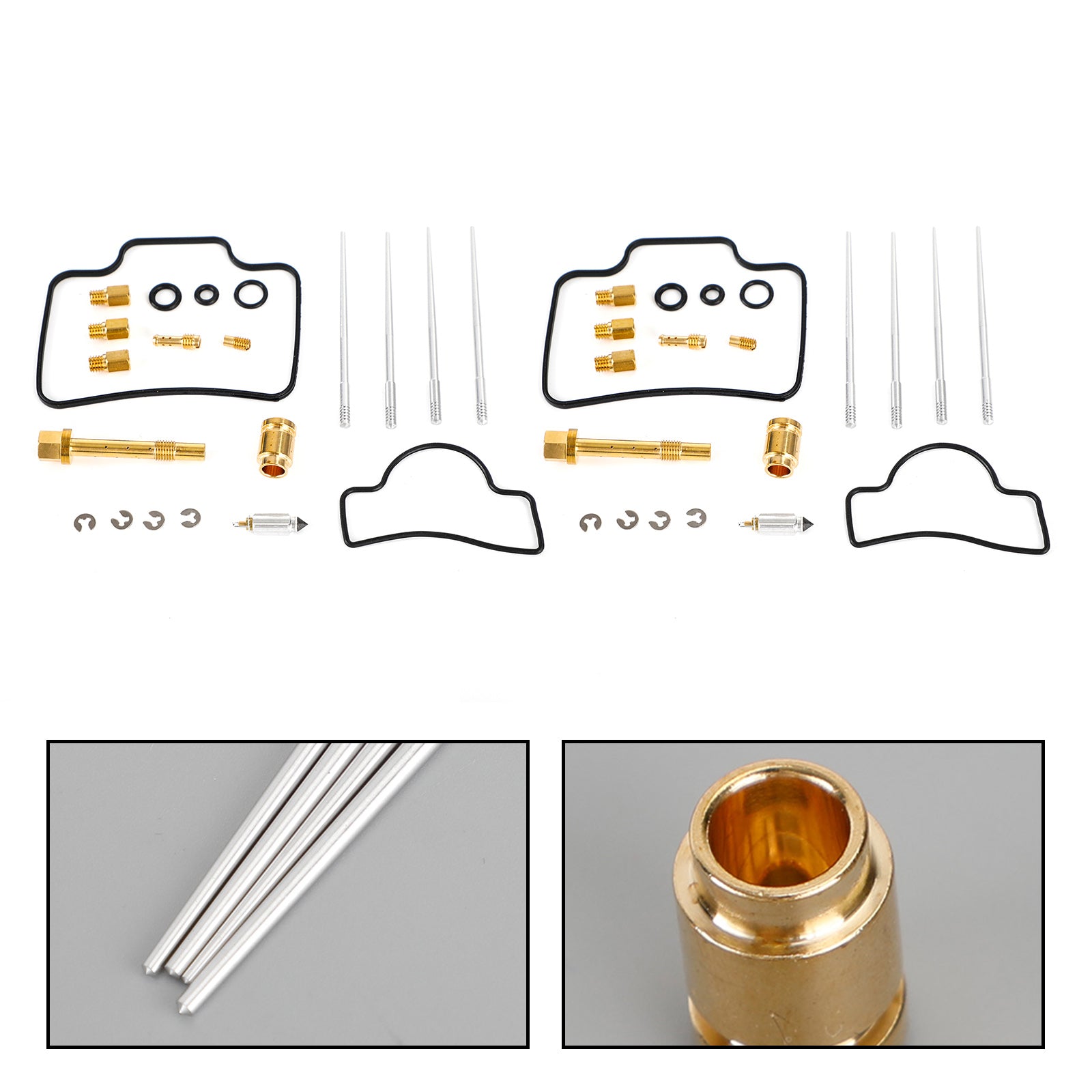 2x carburateur koolhydraten herbuild reparatiekit geschikt voor Suzuki RGV250 Gamma VJ21 VJ22