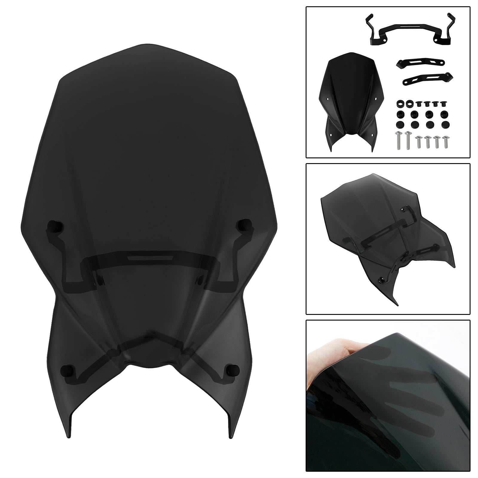 ABS-Motorrad-Windschutzscheiben-Windschutzscheibe für Suzuki GSX-S 1000 2021-2022