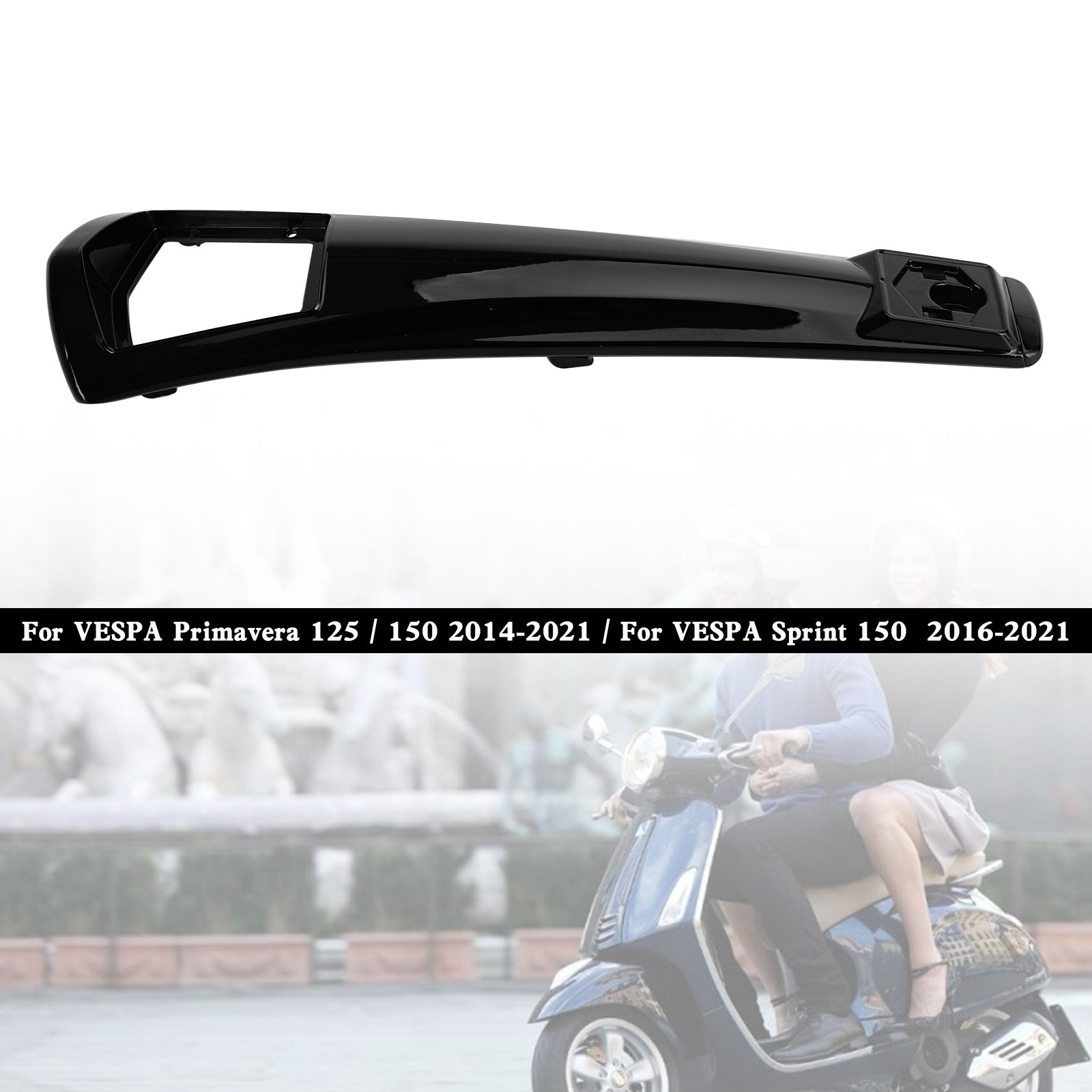 Carenatura copertura clacson in ABS per VESPA Sprint Primavera 125/150 2014-2021