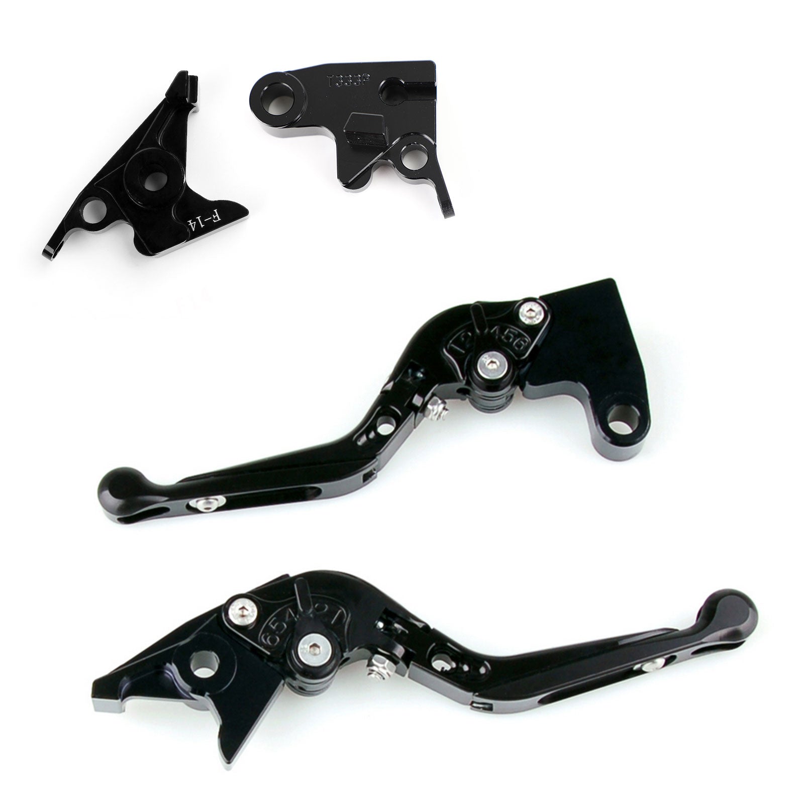 Justerbar koblingsbremsehåndtag til Trident 2022 Bobber 2017-2019 Tiger 800 Generisk