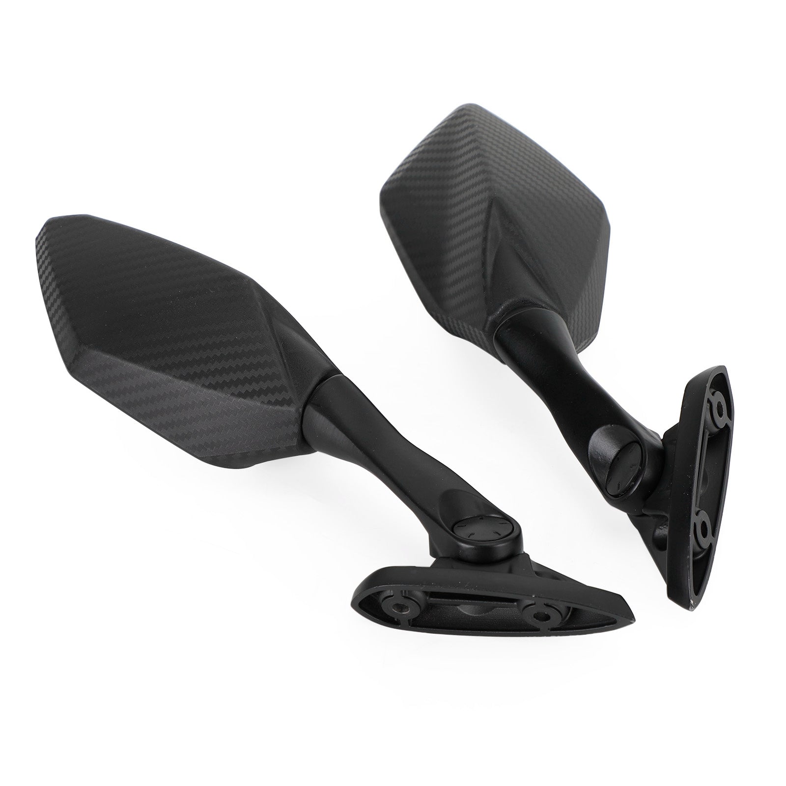 Lusterka wsteczna krótka łodyga LH i RH dla Yamaha YZF-R3 YZF R3 R25 ABS 2015-2021 Generic