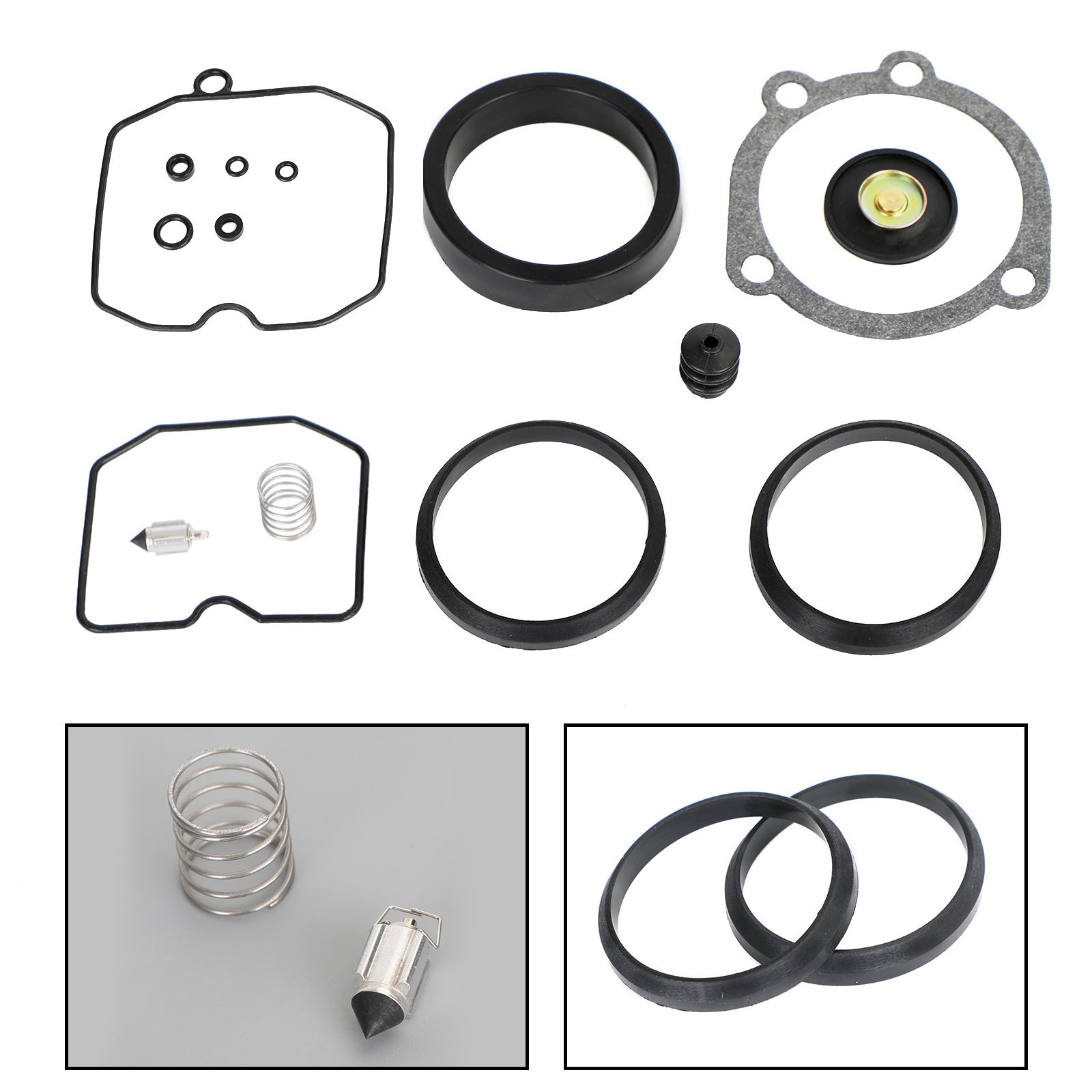 Kit di ricostruzione carburatore adatto per CV tipo XL 883 1200 Softail Dyna generico dal 1990 in poi