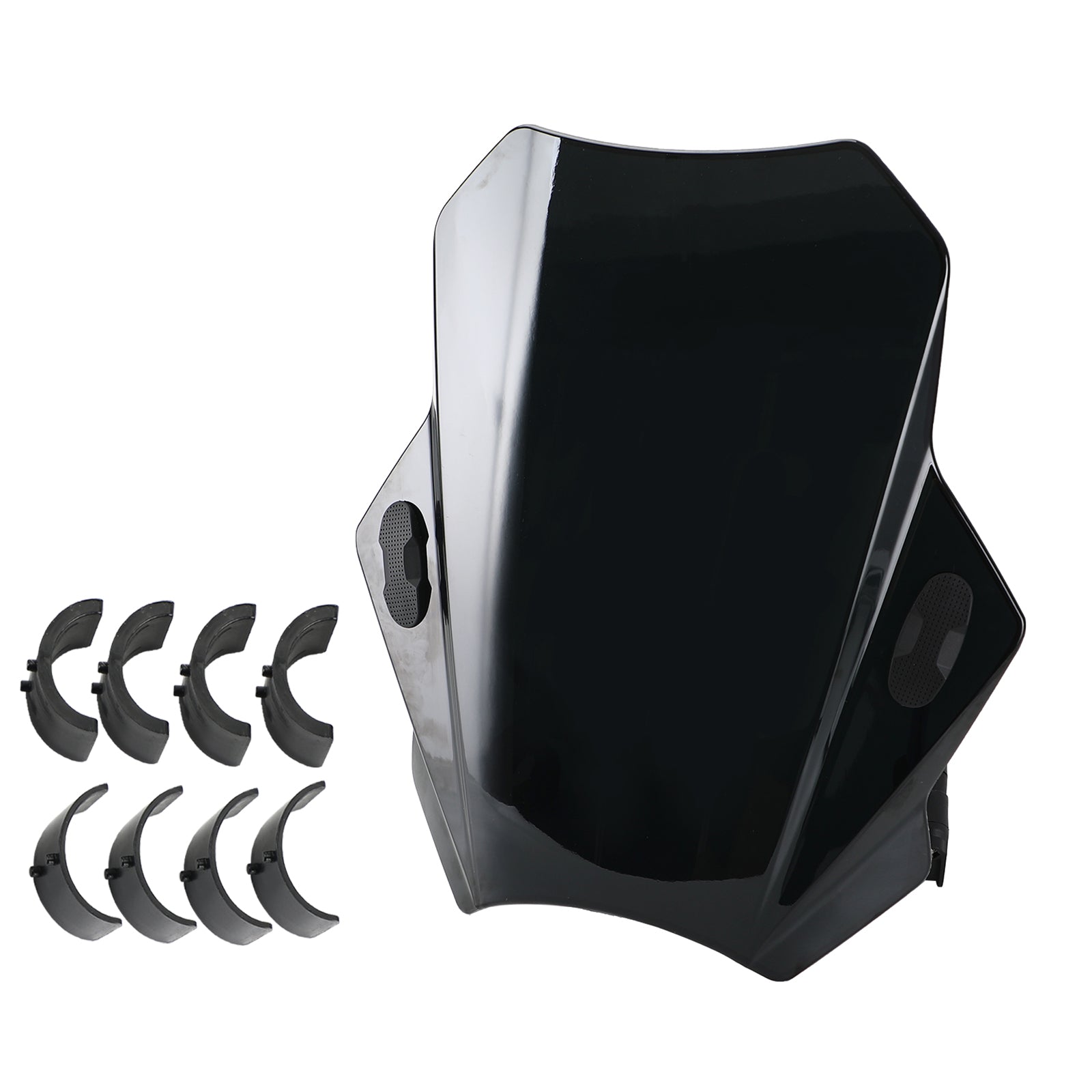 Universal Motorrad einstellbarer Windschirm Windschutzscheibe 22 mm 25 mm 28 mm Lenker Generikum