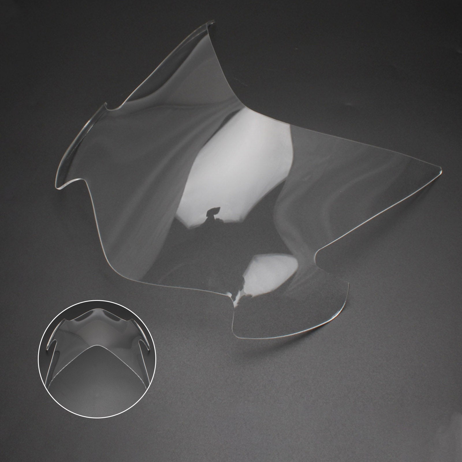 Frontscheinwerfer-Objektivschutz, passend für Suzuki Gsx-S 750 2015–2021, rauchfarben