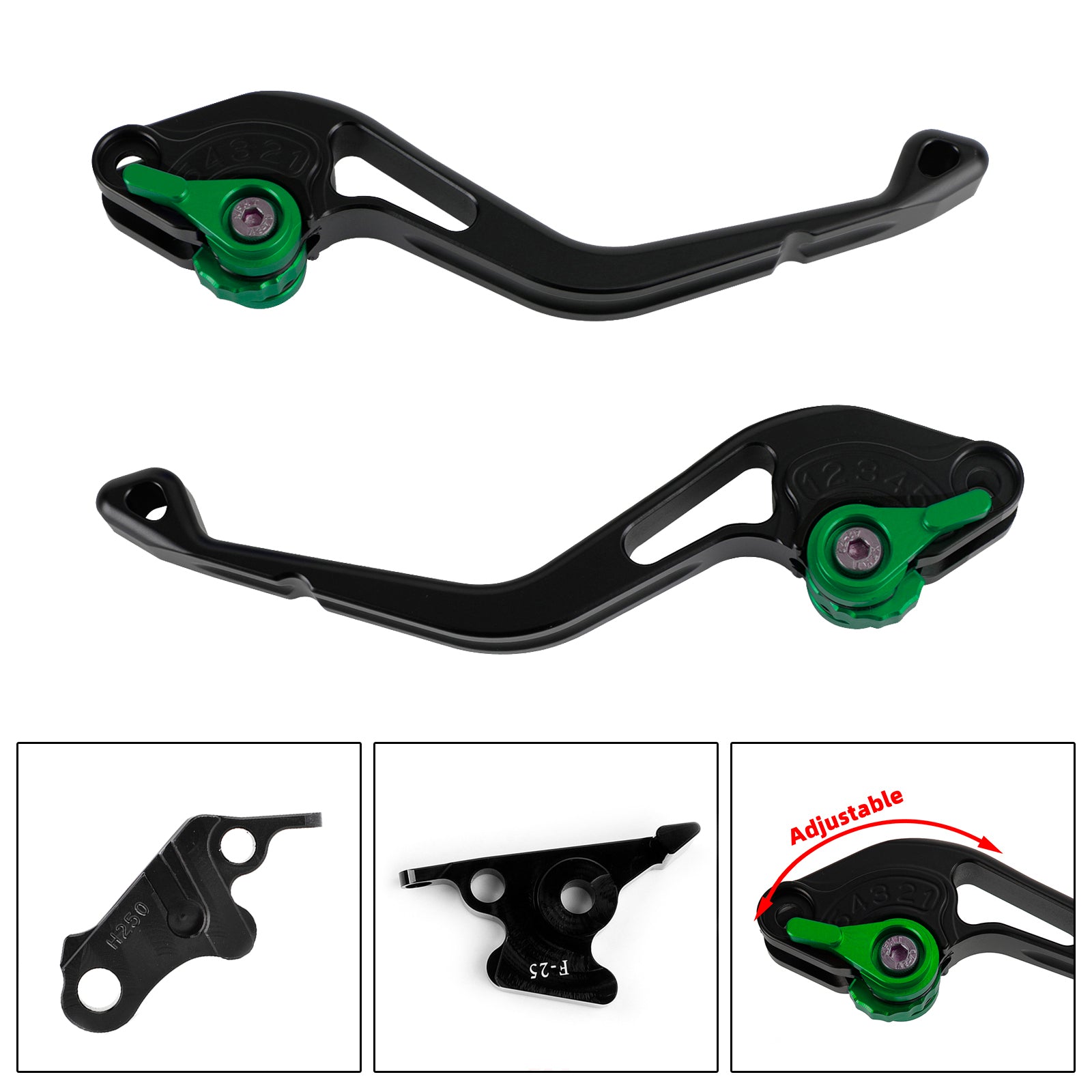 Nouveau levier de frein à embrayage court ajustement pour Honda CBR500R CB50OF/X CBR300R CB300F