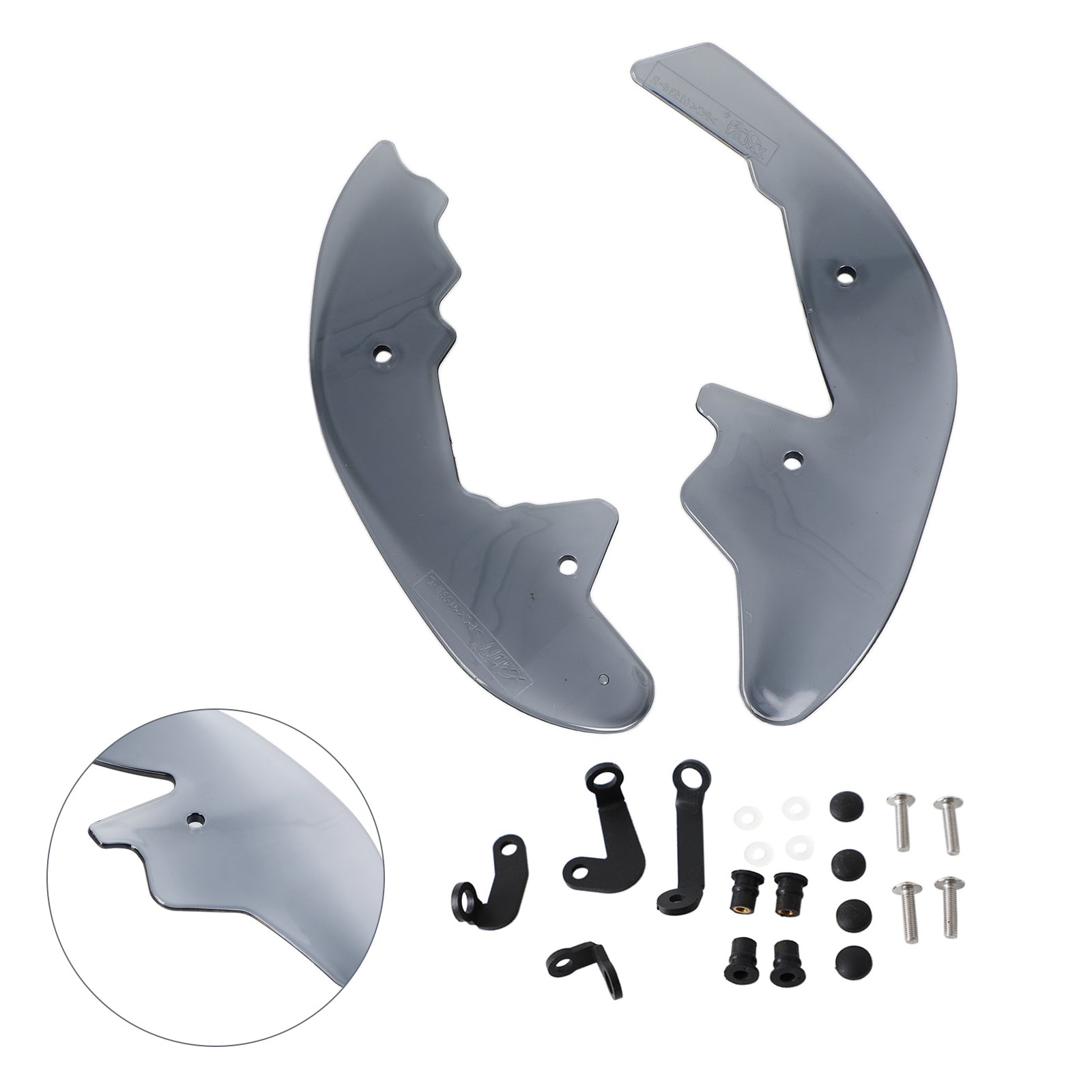 Fødder Fender Cover Mudguards Feet Protection for BMW K1600GT K160GS 2017-2021 Generisk