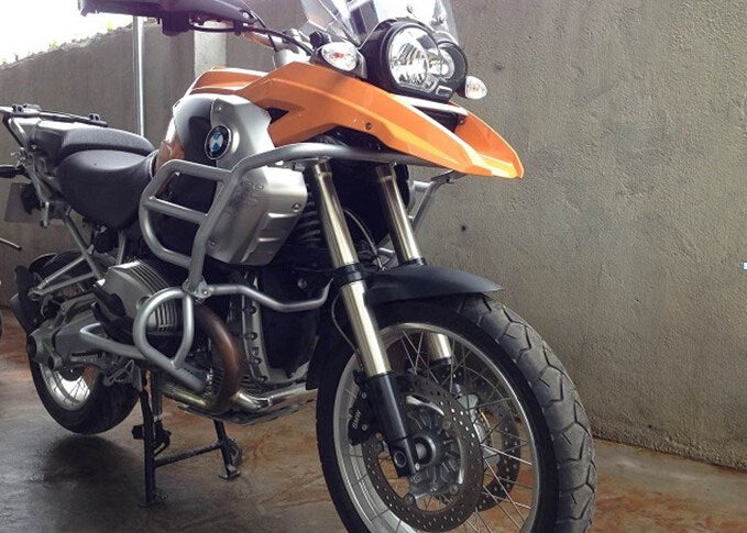 Lower Crash bars Protection For BMW R1200GS 2004-2012 Silver DHL Express Shipping