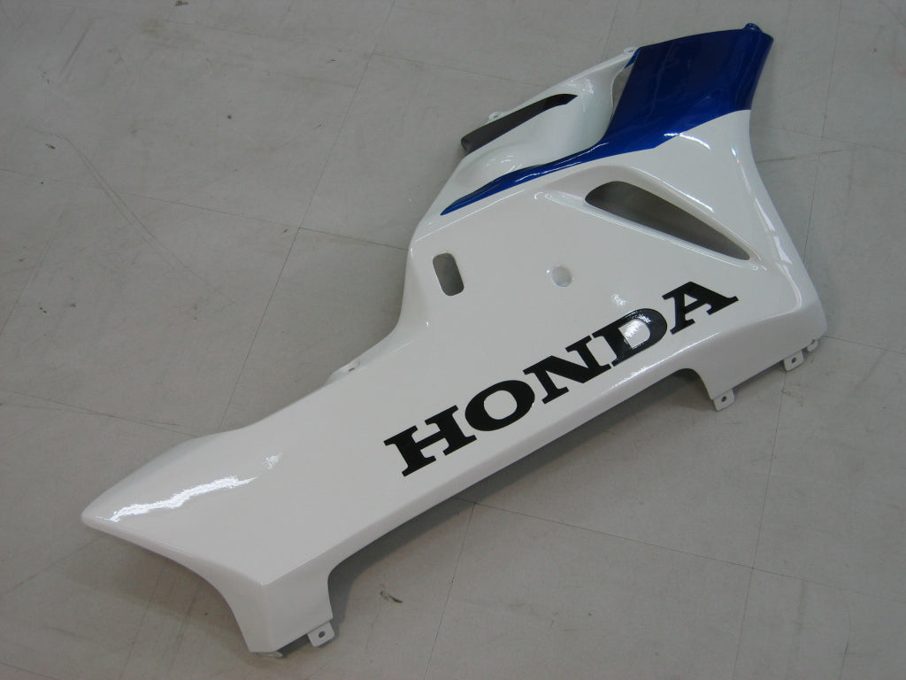 Amotopart 2004-2005 CBR1000RR Honda Fairing White & Blue Kit