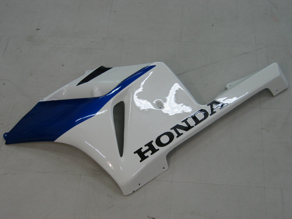 Amotopart 2004-2005 CBR1000RR Honda Fairing White & Blue Kit