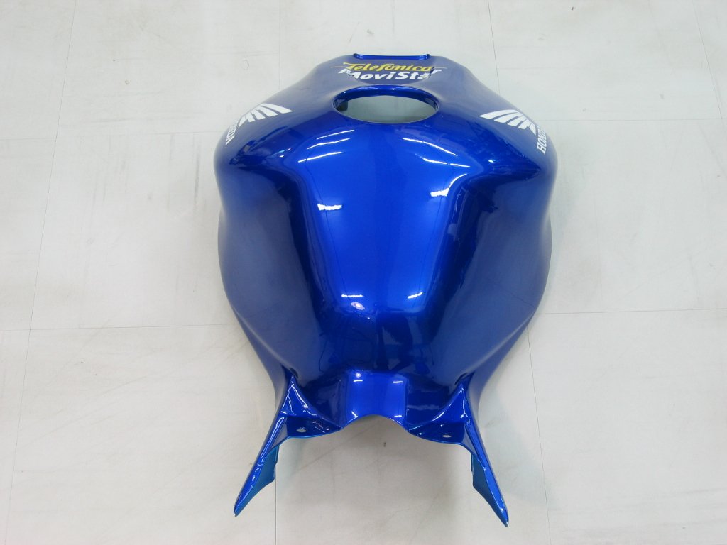 Amotopart-kuipen Honda CBR1000RR 2004-2005 Fairing Movistar Racing Blue Checker Fairing Kit