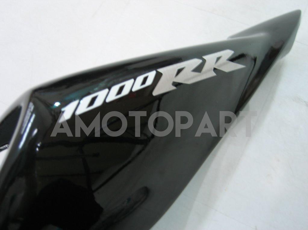 Carenados Amotopart Honda 1000RR 2006-2007 Carenado CBR Racing Todo negro Kit de carenado