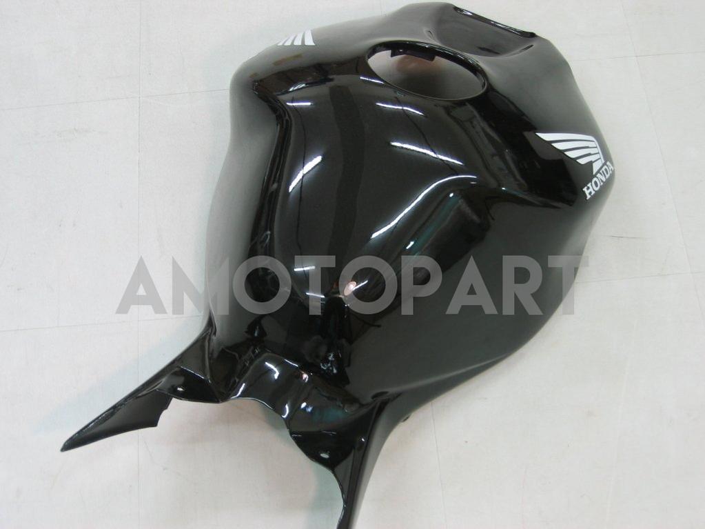 Carenados Amotopart Honda 1000RR 2006-2007 Carenado CBR Racing Todo negro Kit de carenado