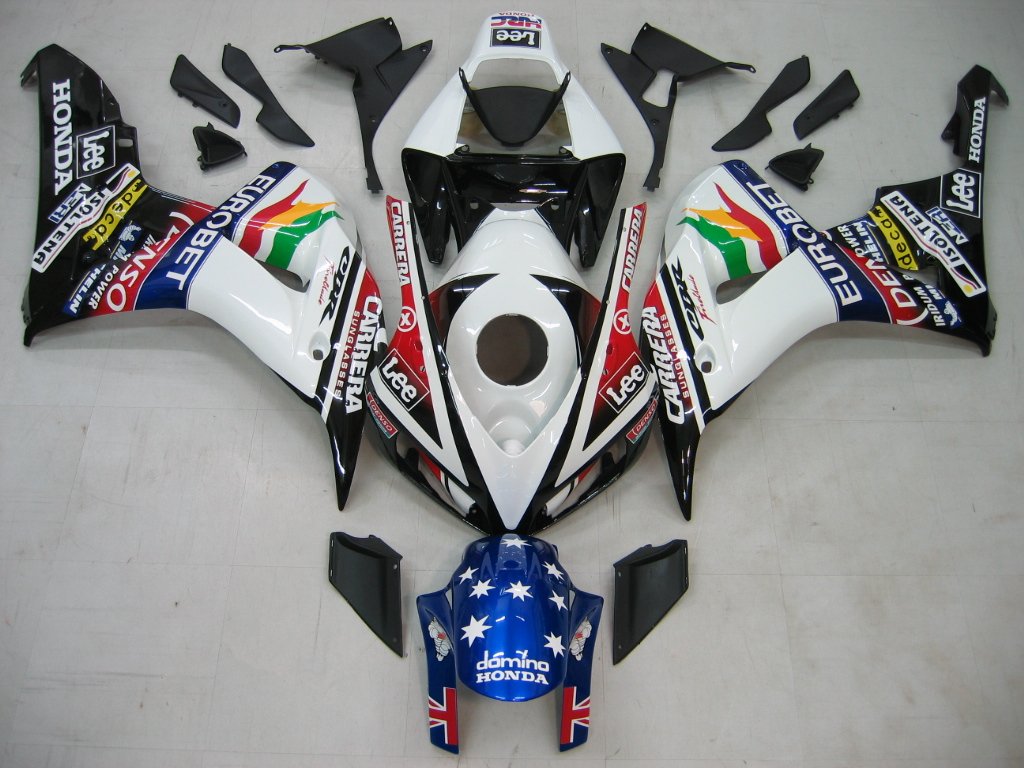 Amotopart-kuipen Honda 1000RR 2006-2007 Fairing CBR Racing Multi-Color Fairing Kit