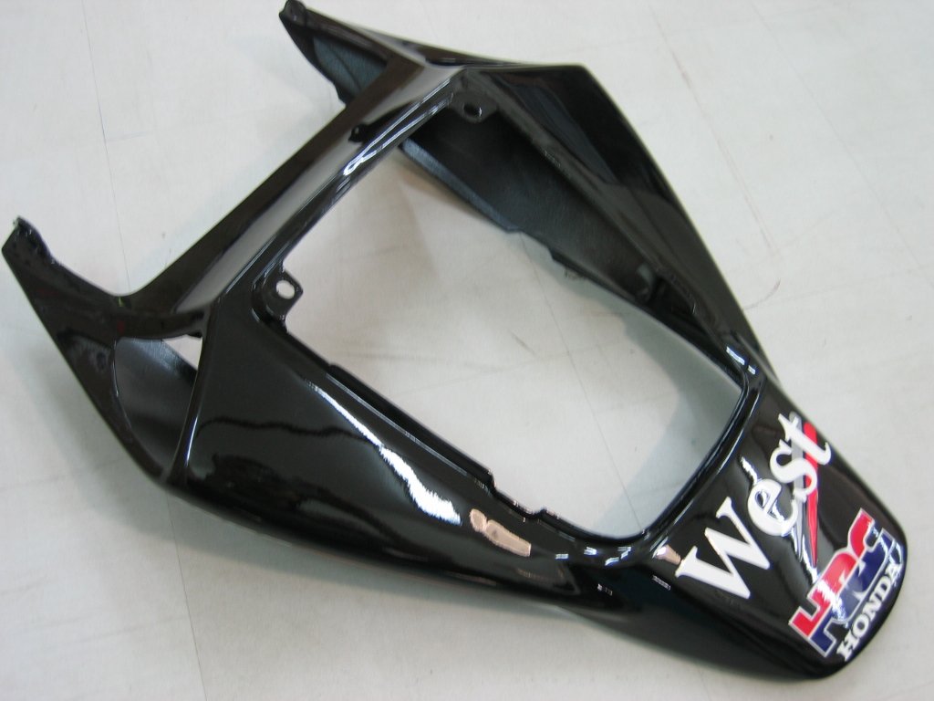 Fairings Amotopart Honda CBR1000RR 2006-2007 FaRring West Racing Black Fairring Kit
