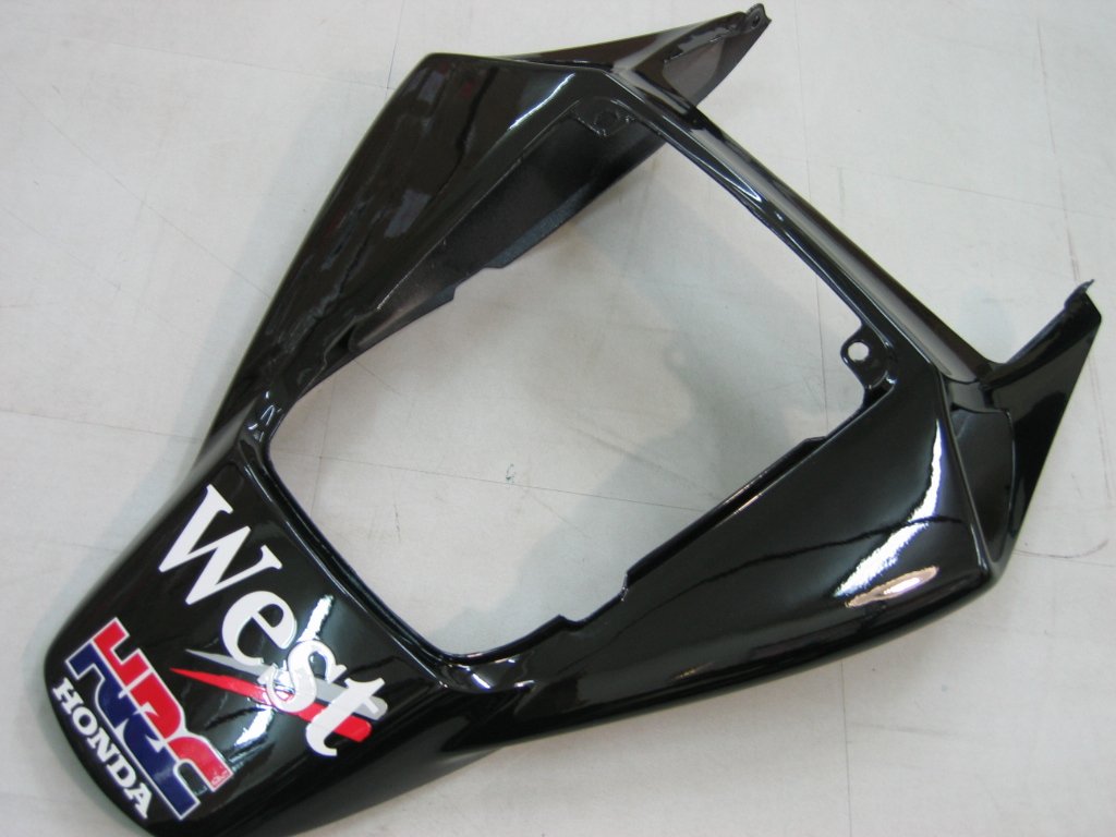 Fairings Amotopart Honda CBR1000RR 2006-2007 FaRring West Racing Black Fairring Kit