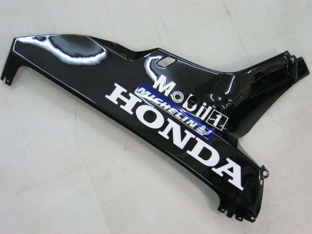 Fairings Amotopart Honda CBR1000RR 2006-2007 FaRring West Racing Black Fairring Kit