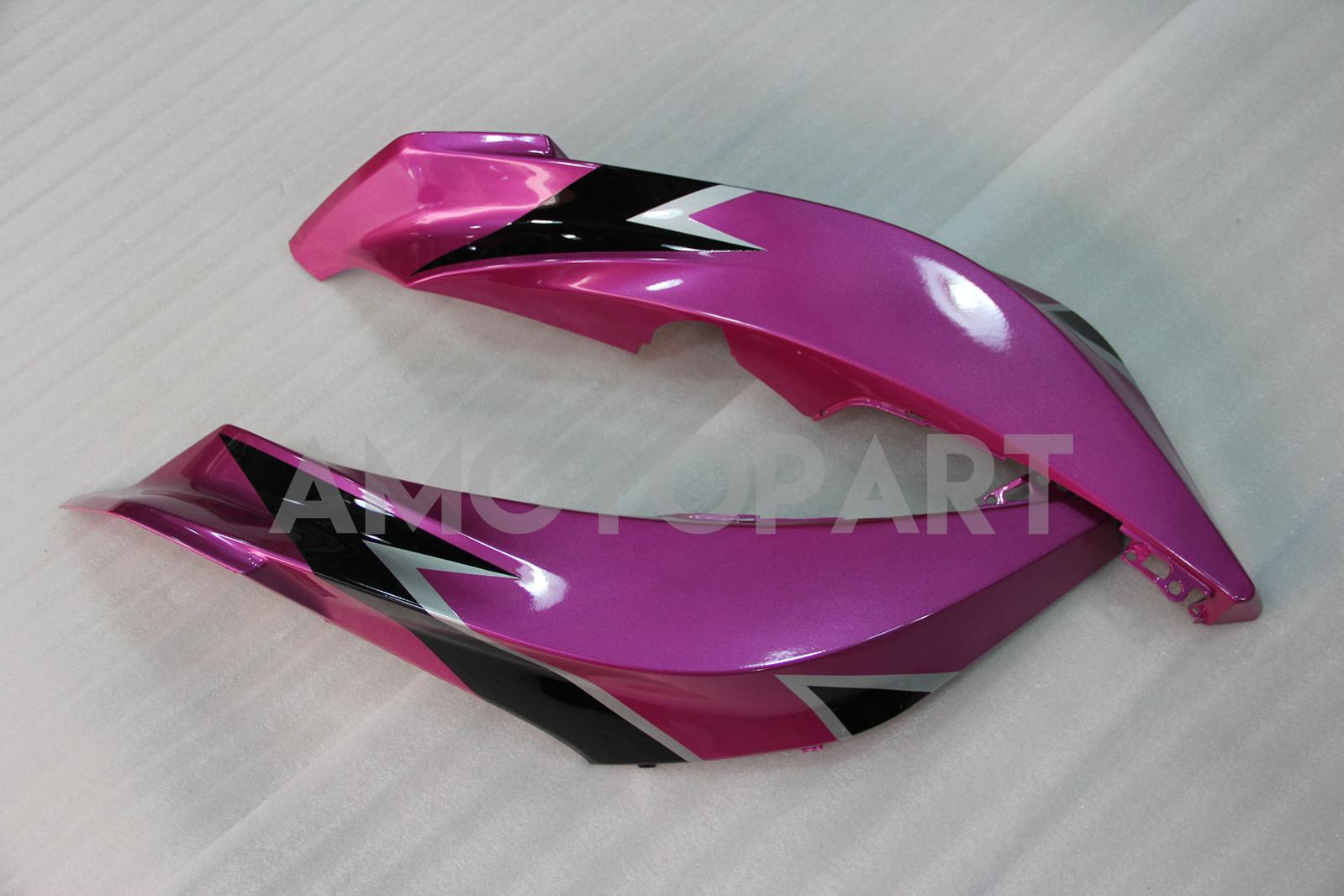 Amotopart 2007-2008 ホンダ CBR600 フェアリング パープル&ブラック キット