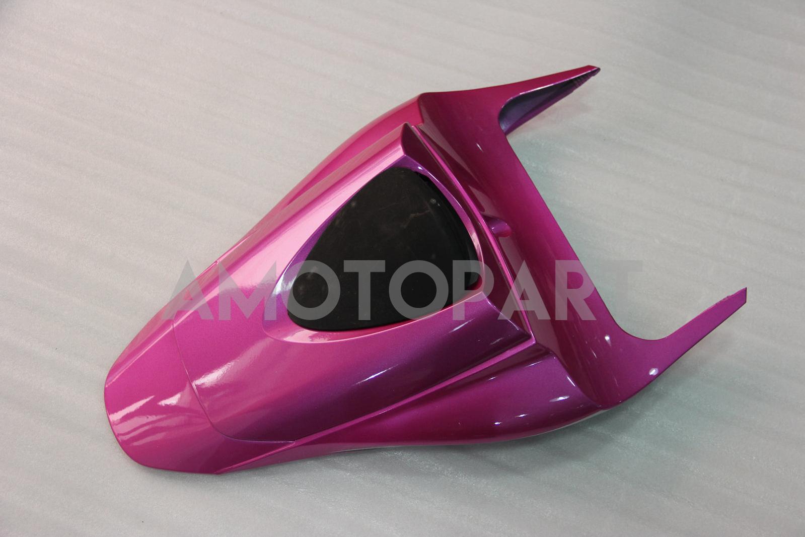 Amotopart 2007-2008 ホンダ CBR600 フェアリング パープル&ブラック キット