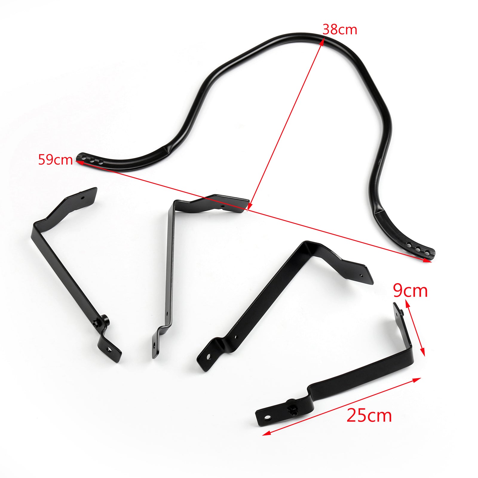 Hard Bags Saddlebags & Heavy Duty Montting Kit Fit for Yamaha Classic DS400 DS650 Kawasaki VN 400 800 Honda VTX1300